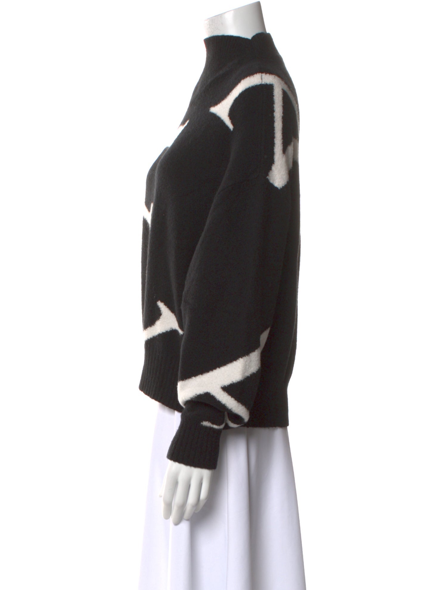 AllSaints Wool Printed Sweater