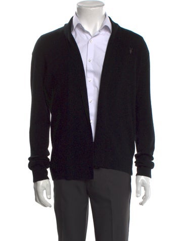 AllSaints Sweaters Merino Wool Open Front Cardigan L