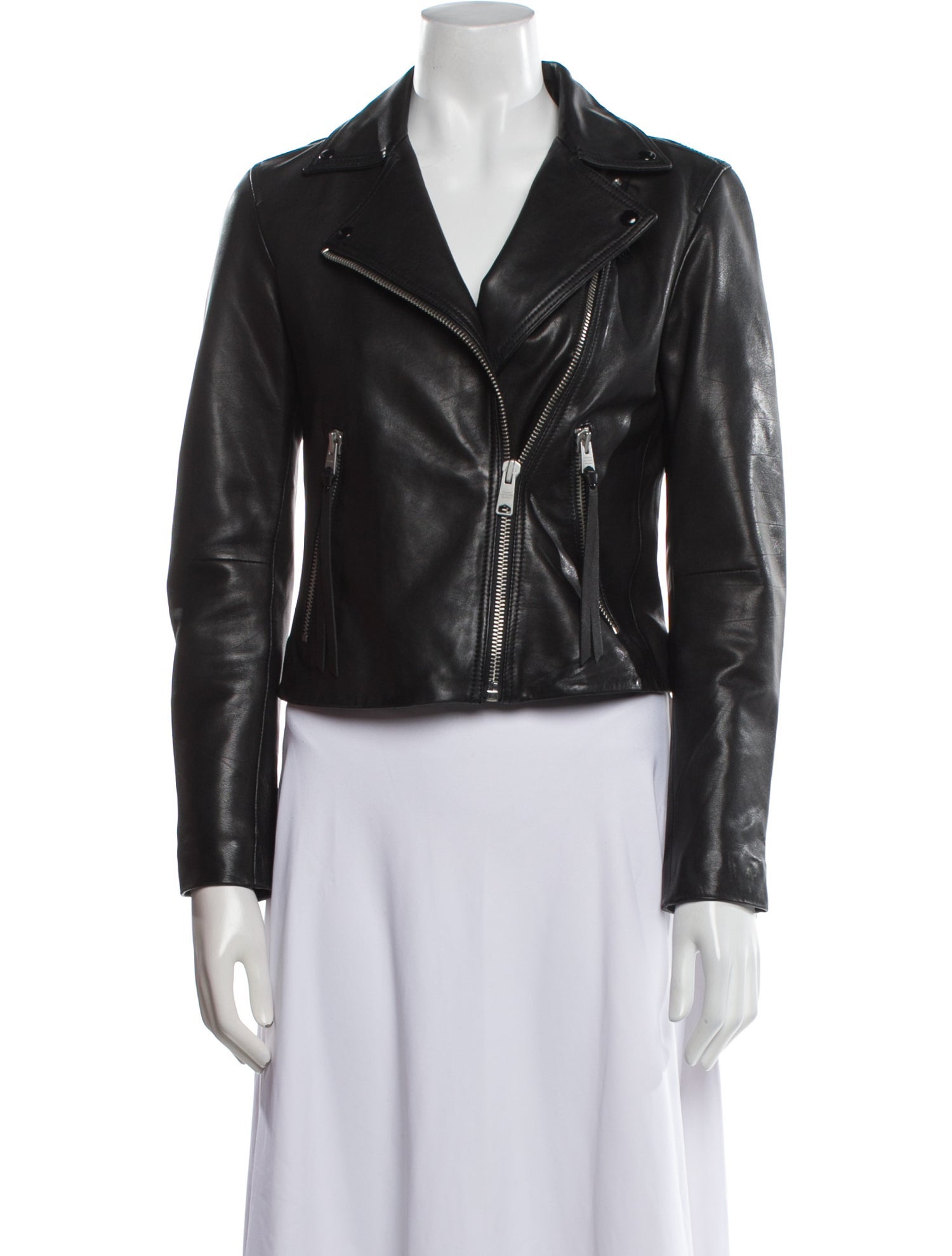 AllSaints Leather Biker Jacket