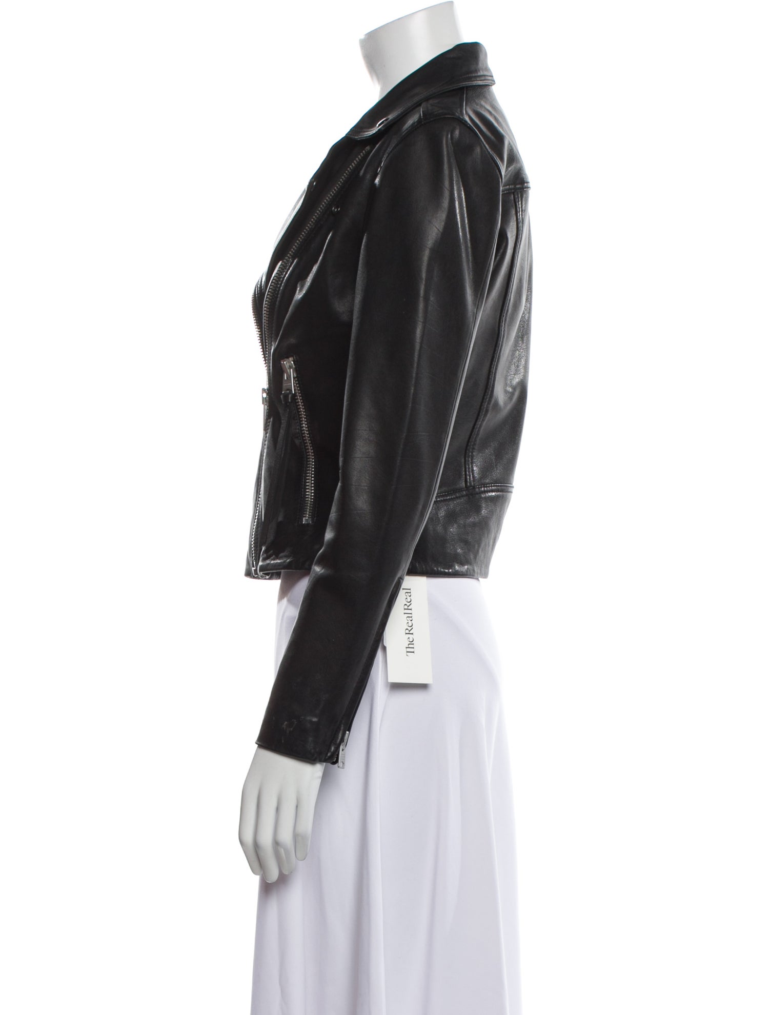 AllSaints Leather Biker Jacket