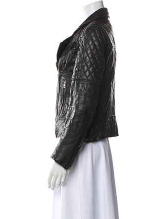 AllSaints Leather Biker Jacket