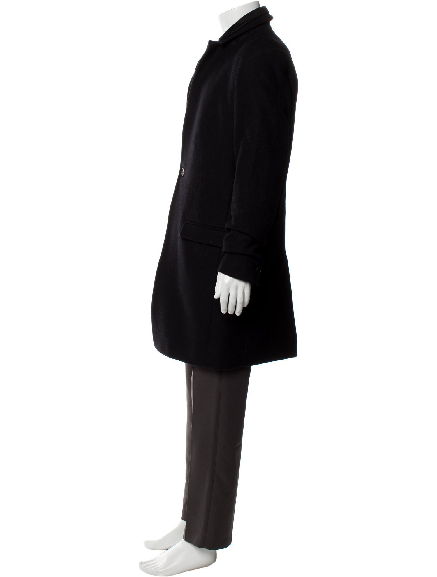 AllSaints Wool Overcoat