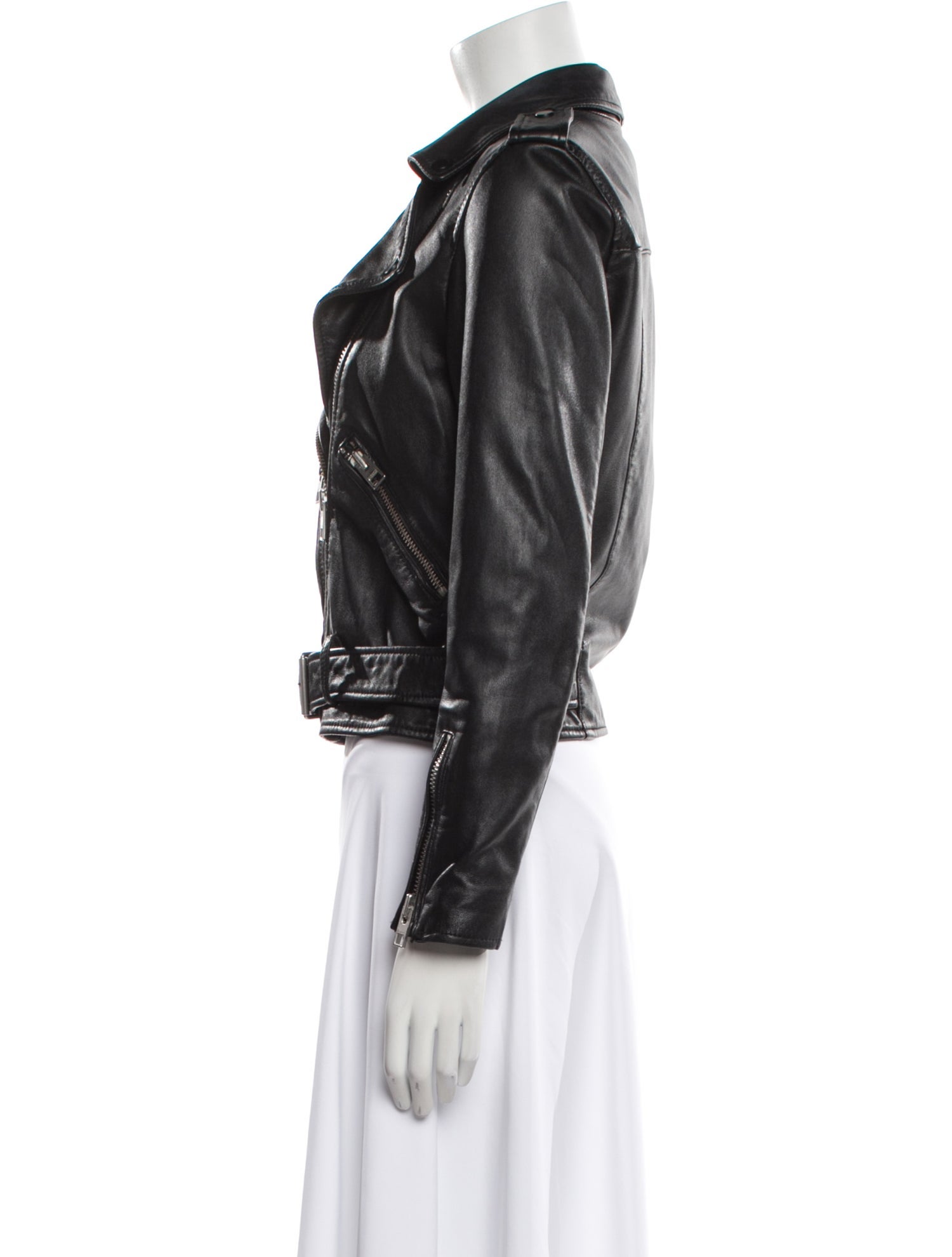AllSaints Leather Biker Jacket