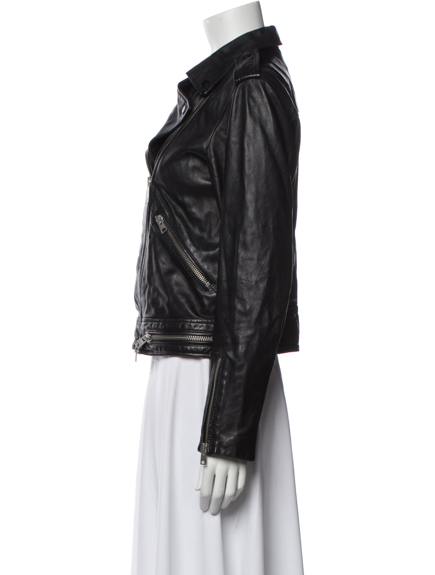 AllSaints Leather Biker Jacket