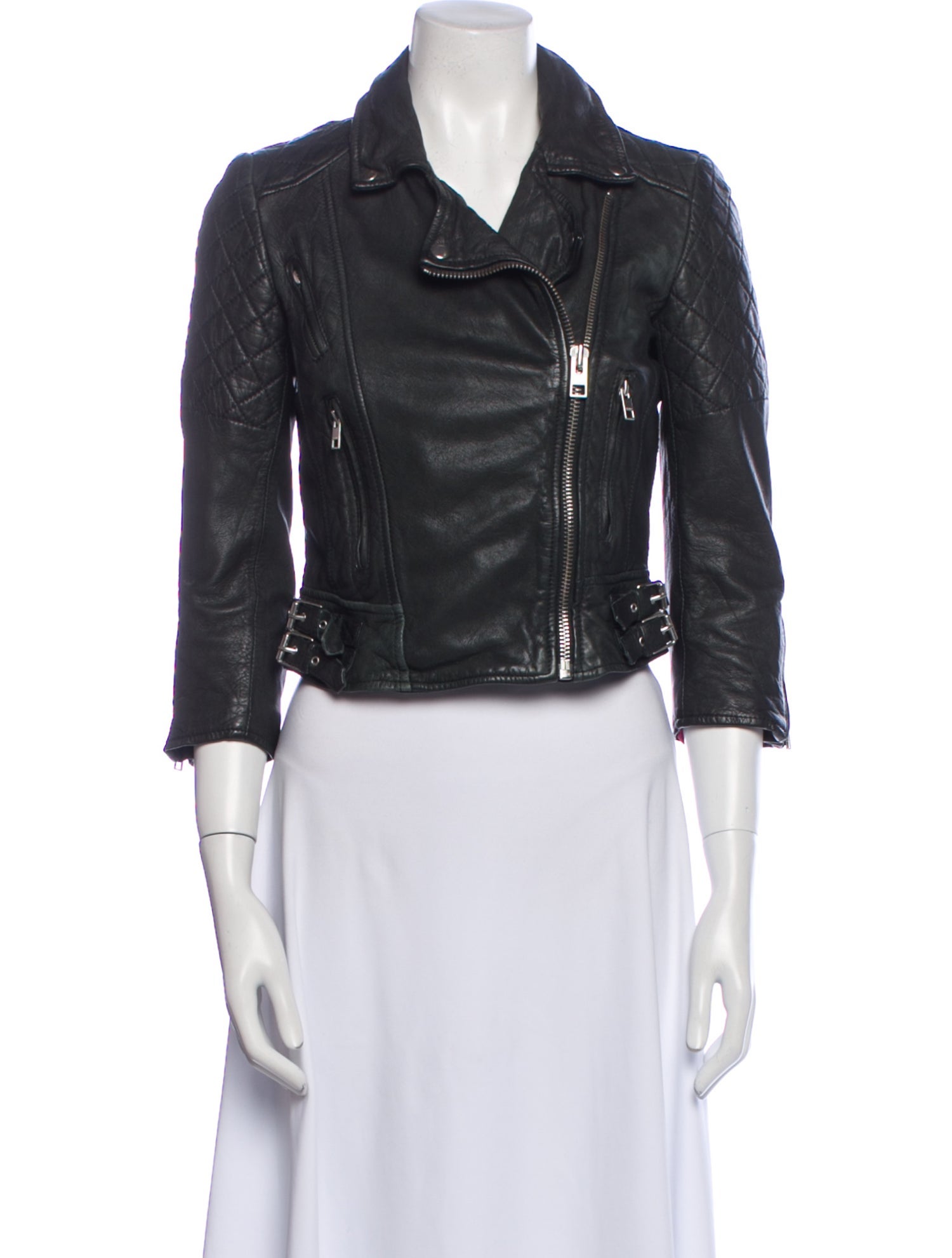 AllSaints Leather Biker Jacket
