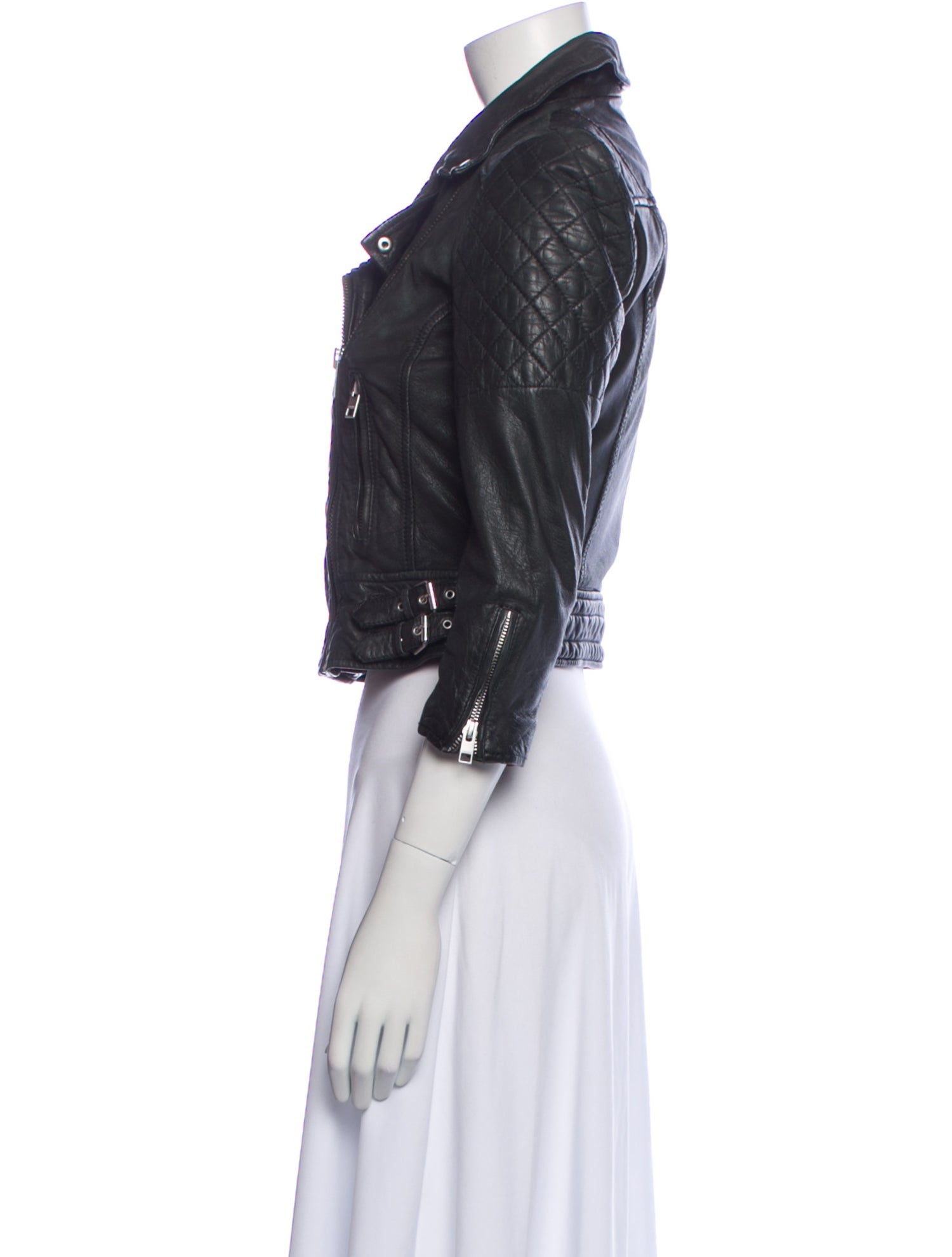 AllSaints Leather Biker Jacket