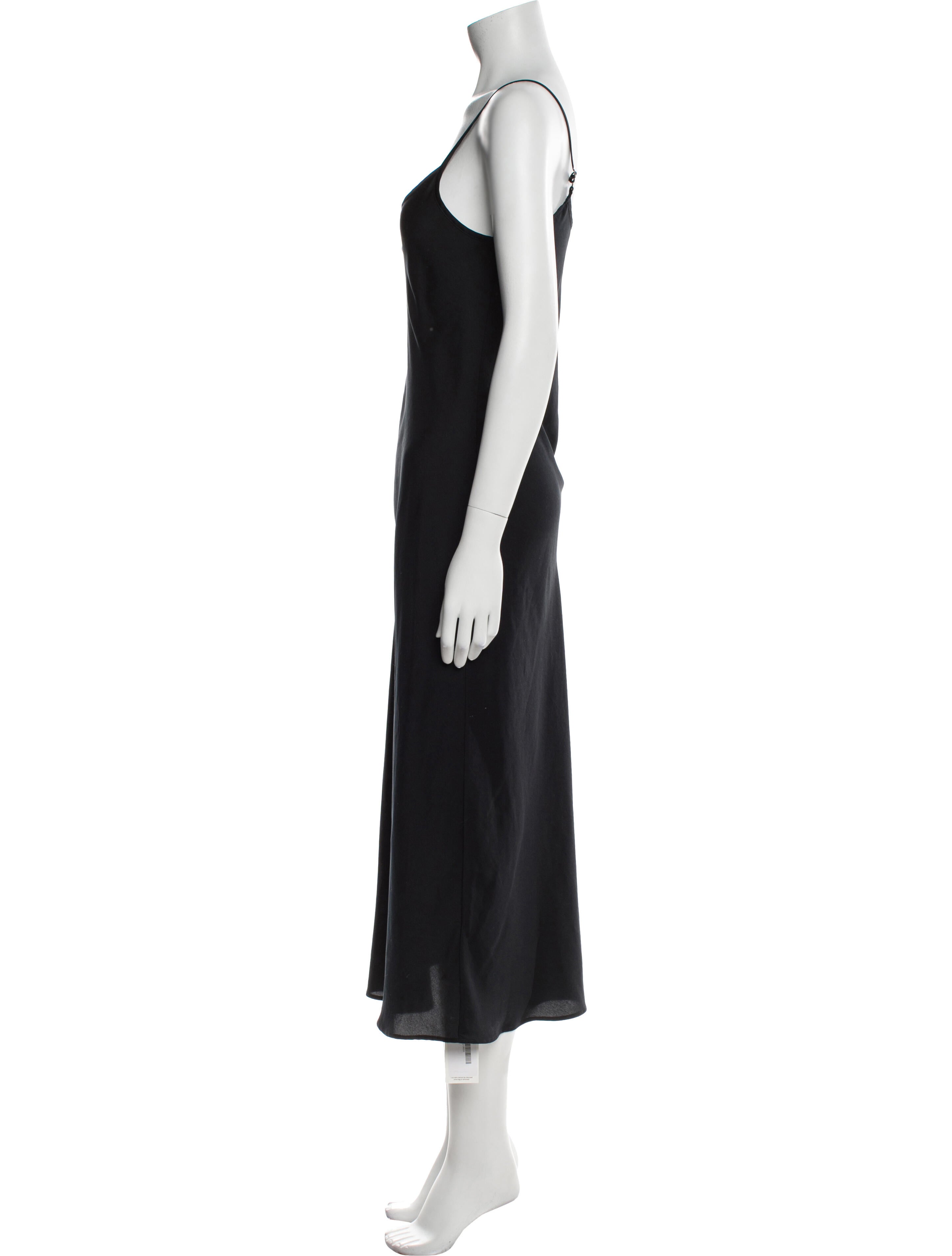 AllSaints V-Neck Midi Length Dress