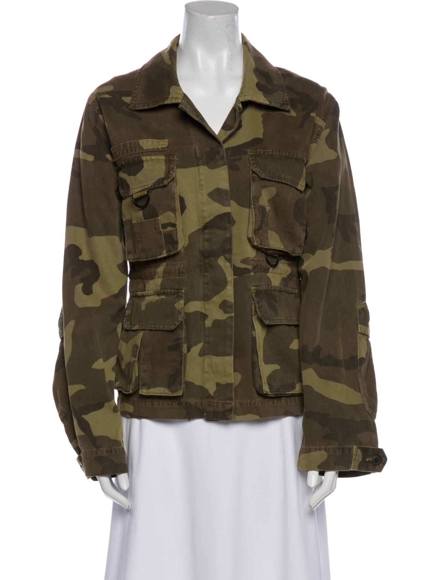 AllSaints Printed Utility Jacket