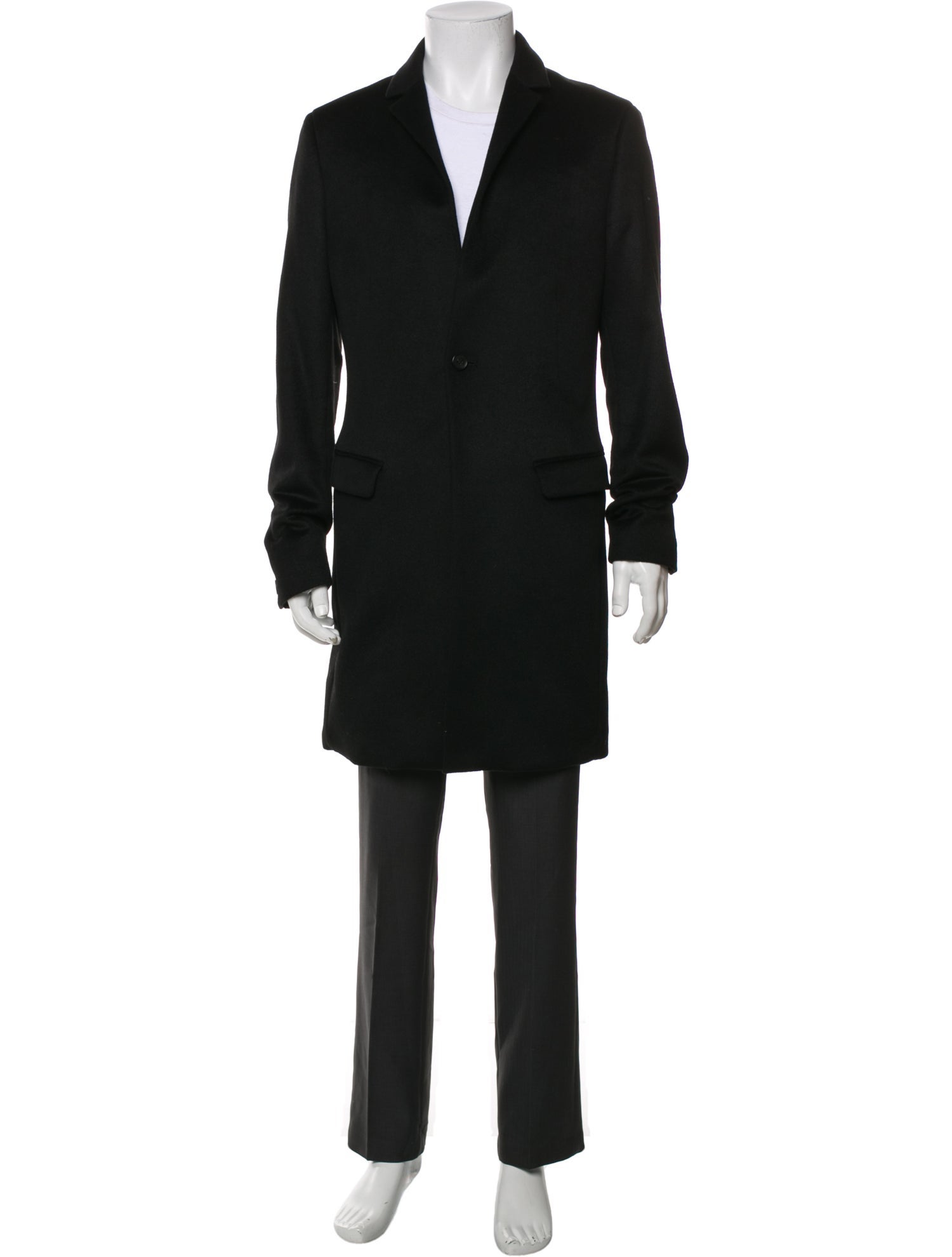 AllSaints Wool Overcoat