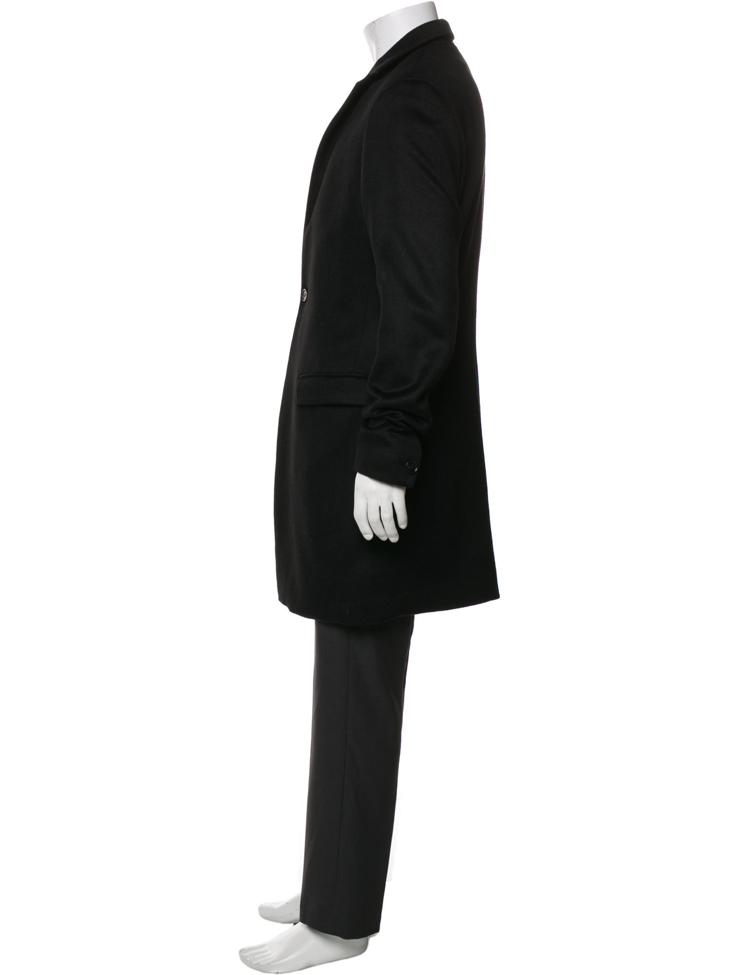 AllSaints Wool Overcoat