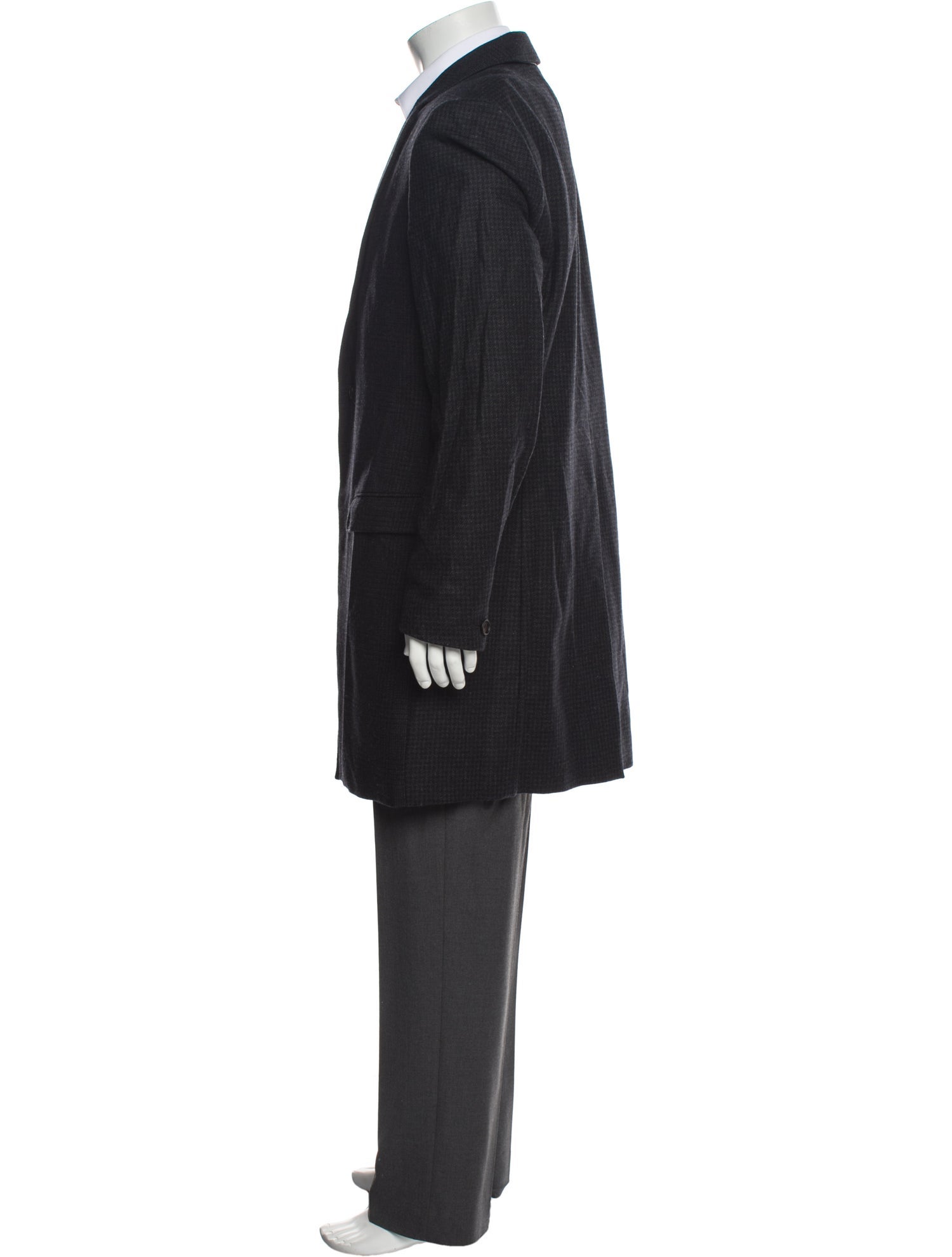 AllSaints Wool Overcoat