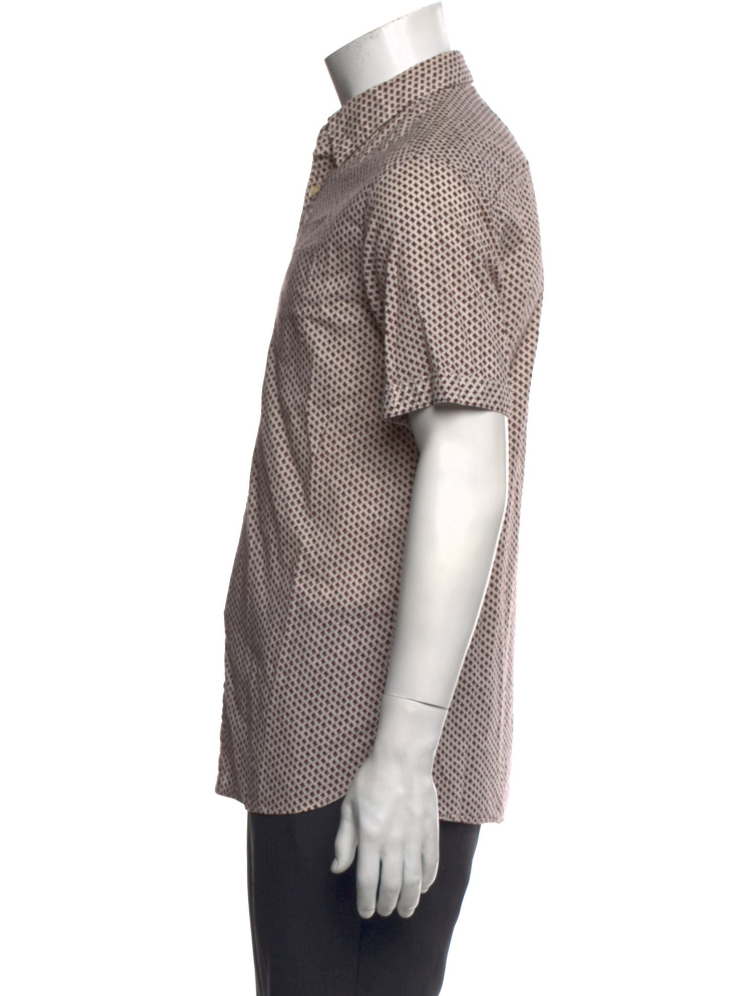 AllSaints Printed Short Sleeve Shirt