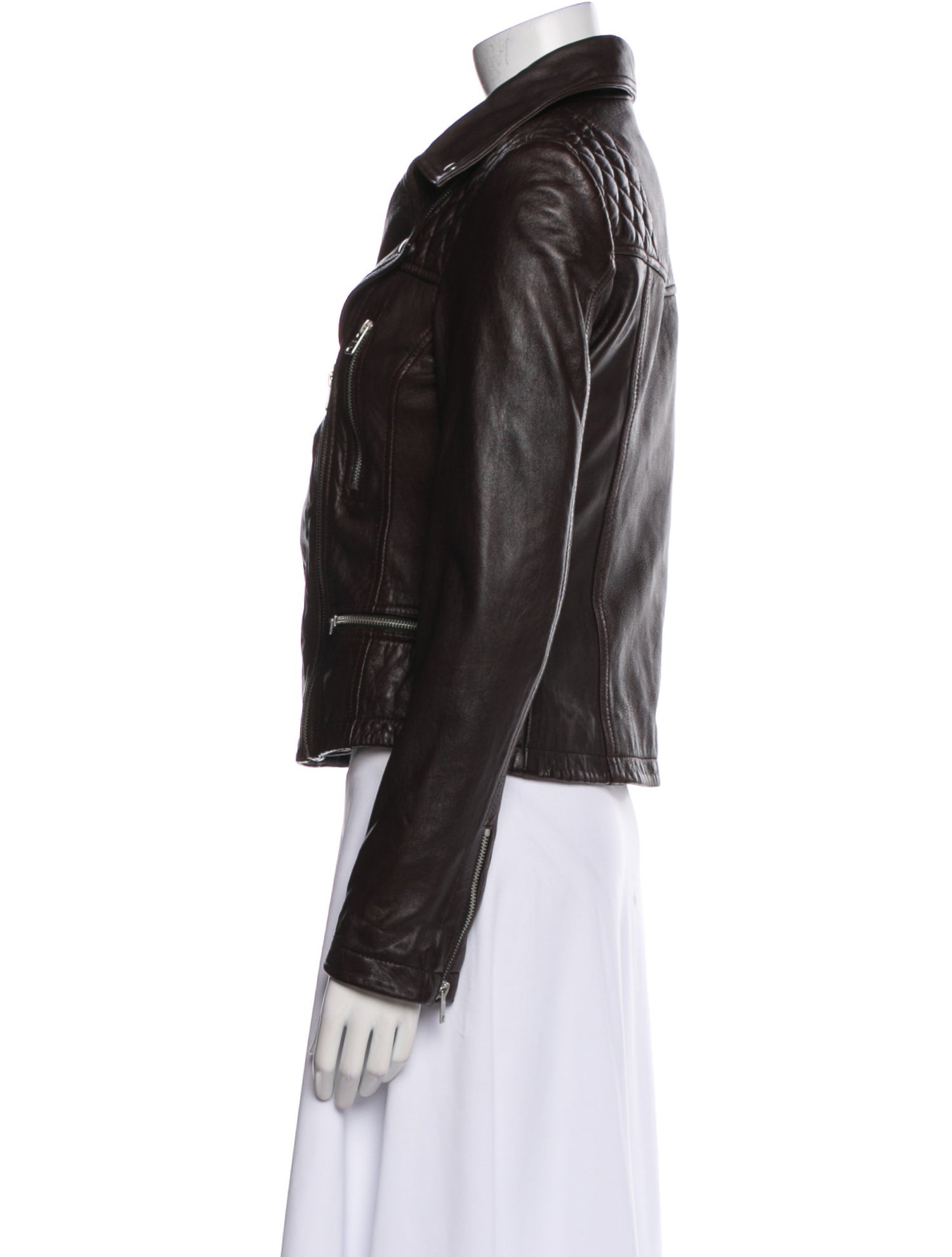 AllSaints Leather Biker Jacket