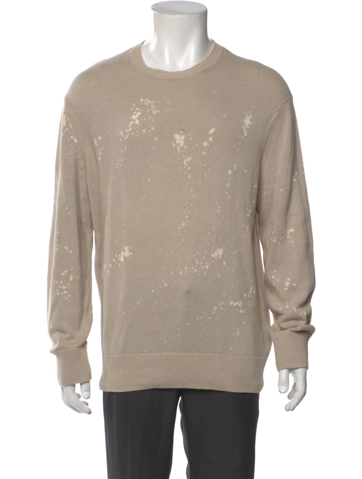 AllSaints Crew Neck Long Sleeve Pullover