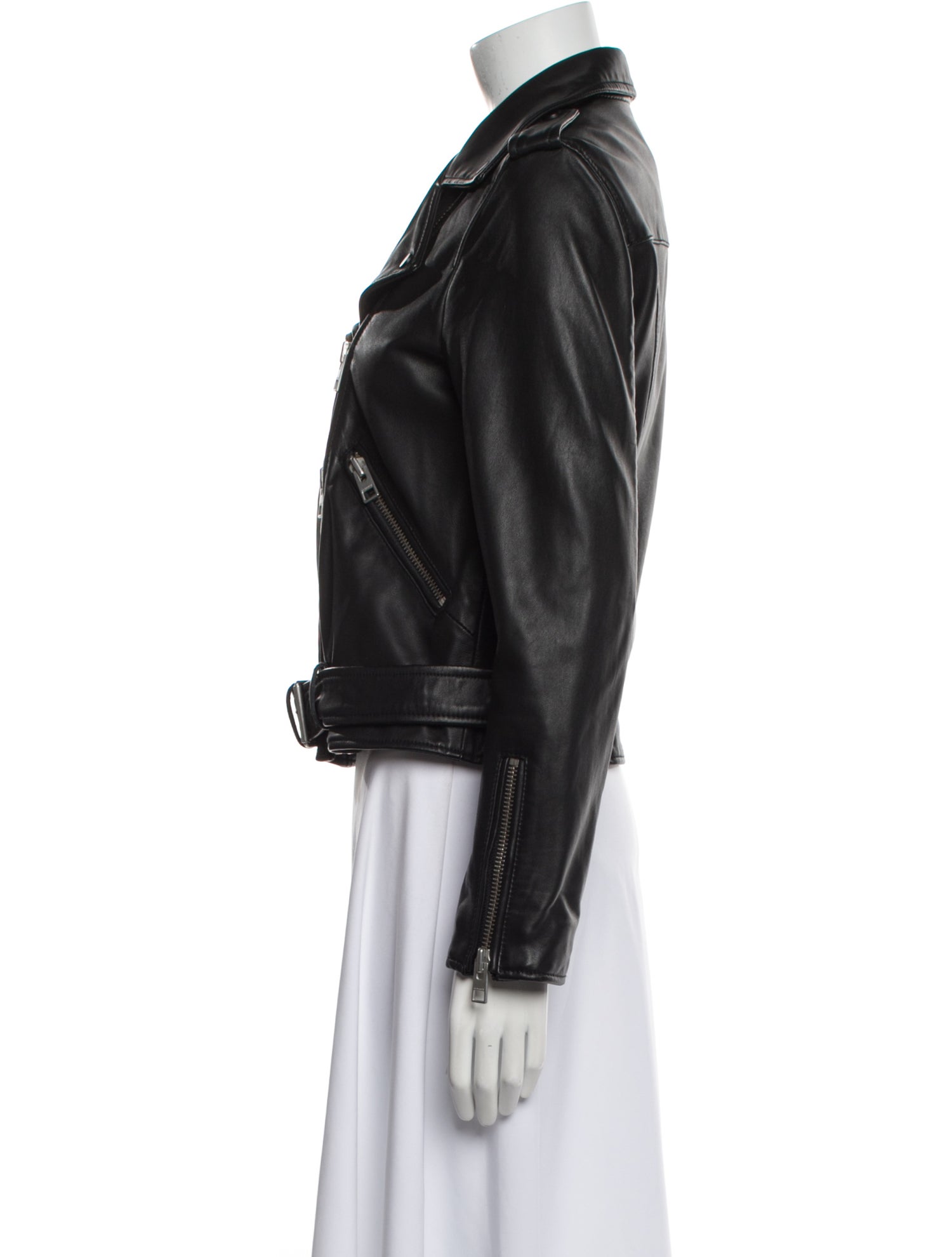 AllSaints Leather Biker Jacket