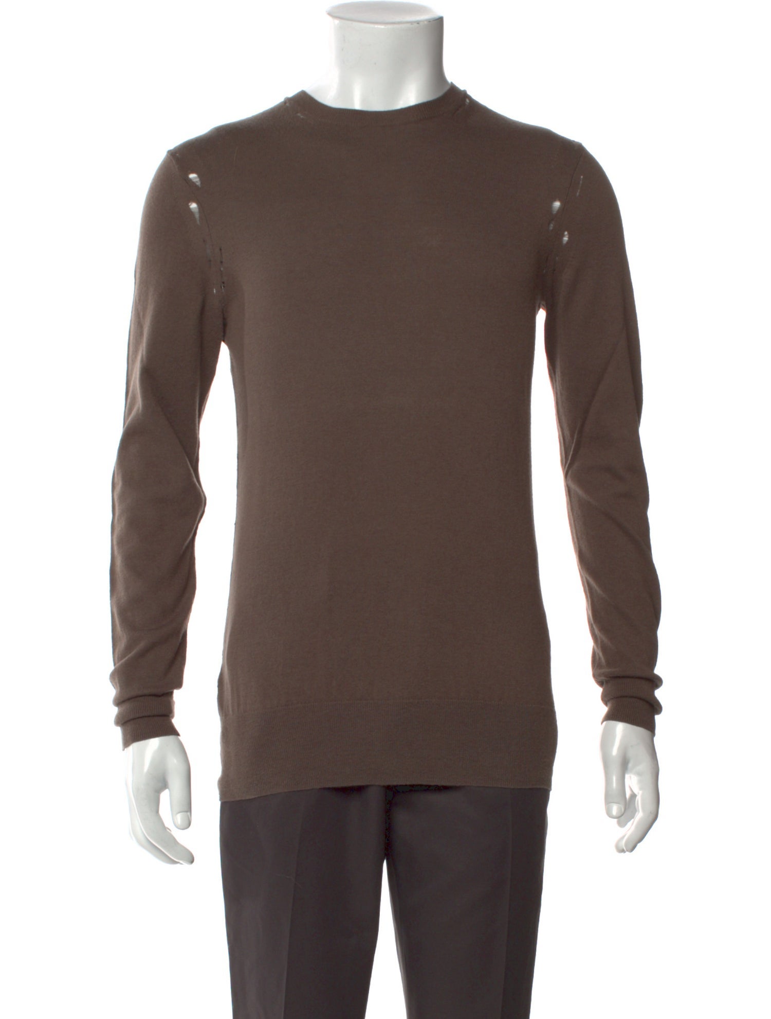 AllSaints Crew Neck Long Sleeve Pullover