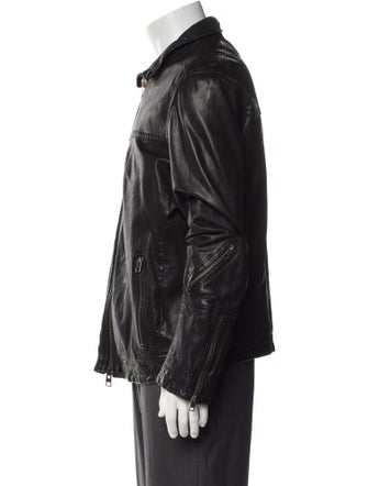 AllSaints Leather Moto Jacket