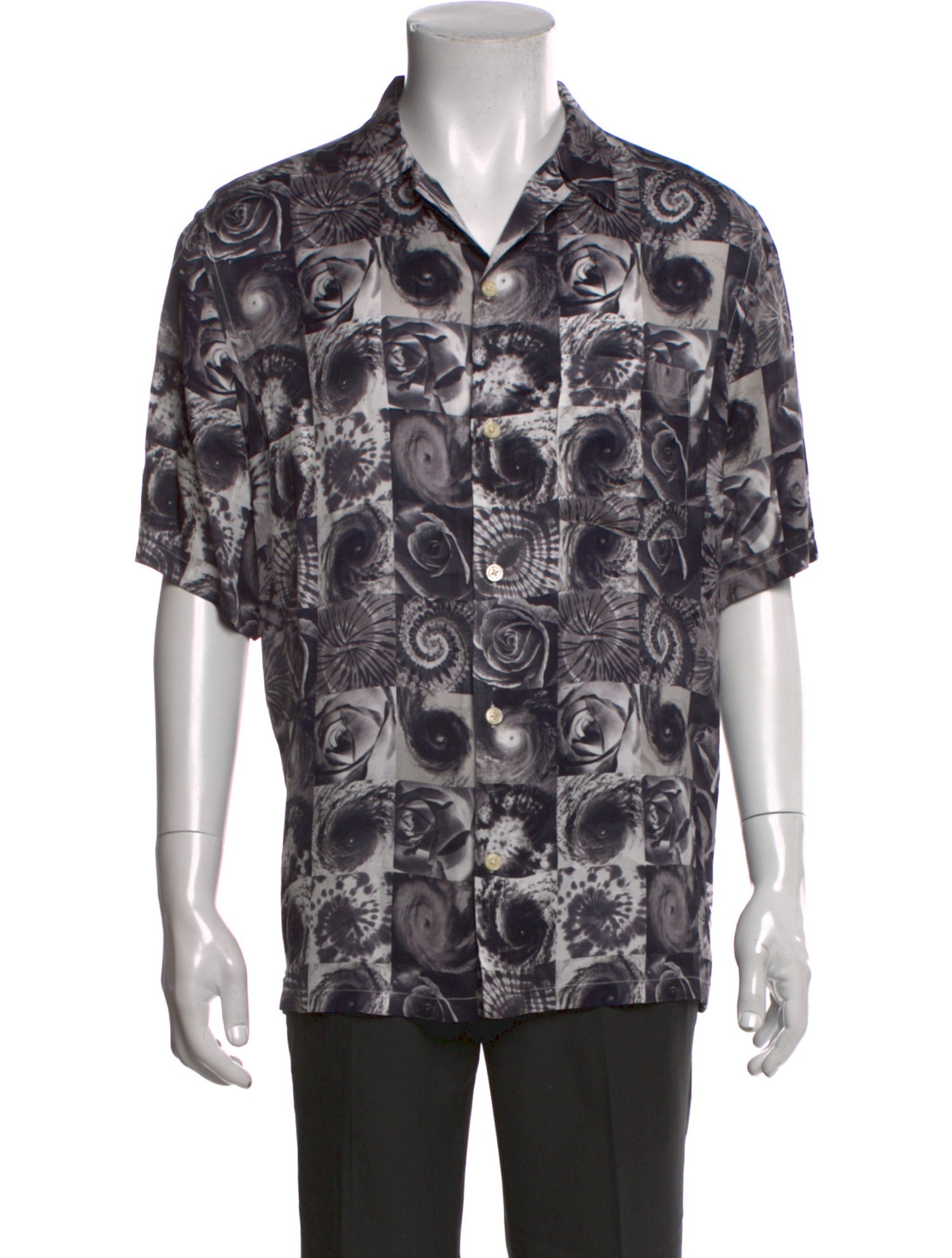AllSaints Printed Short Sleeve Shirt