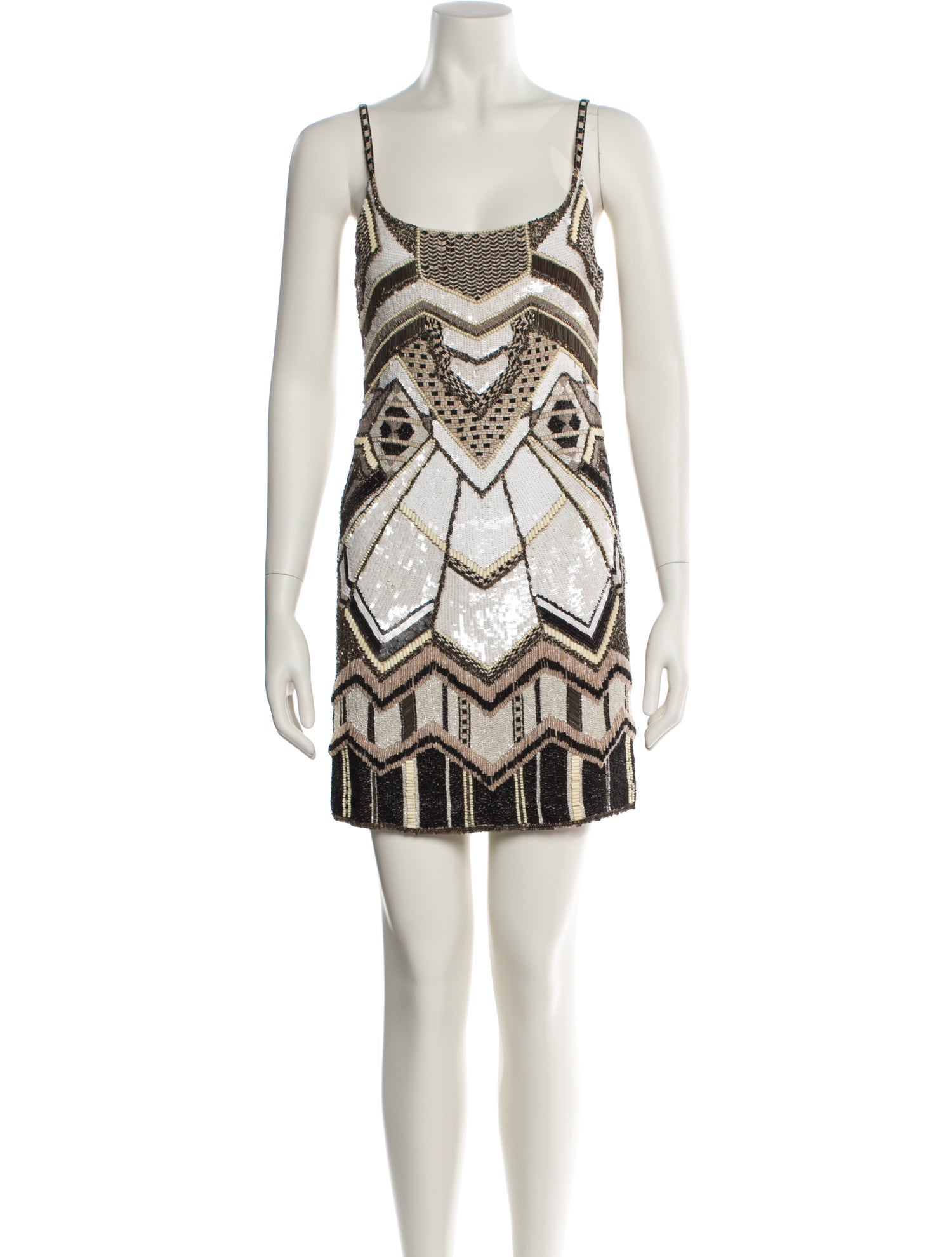 AllSaints Printed Mini Dress