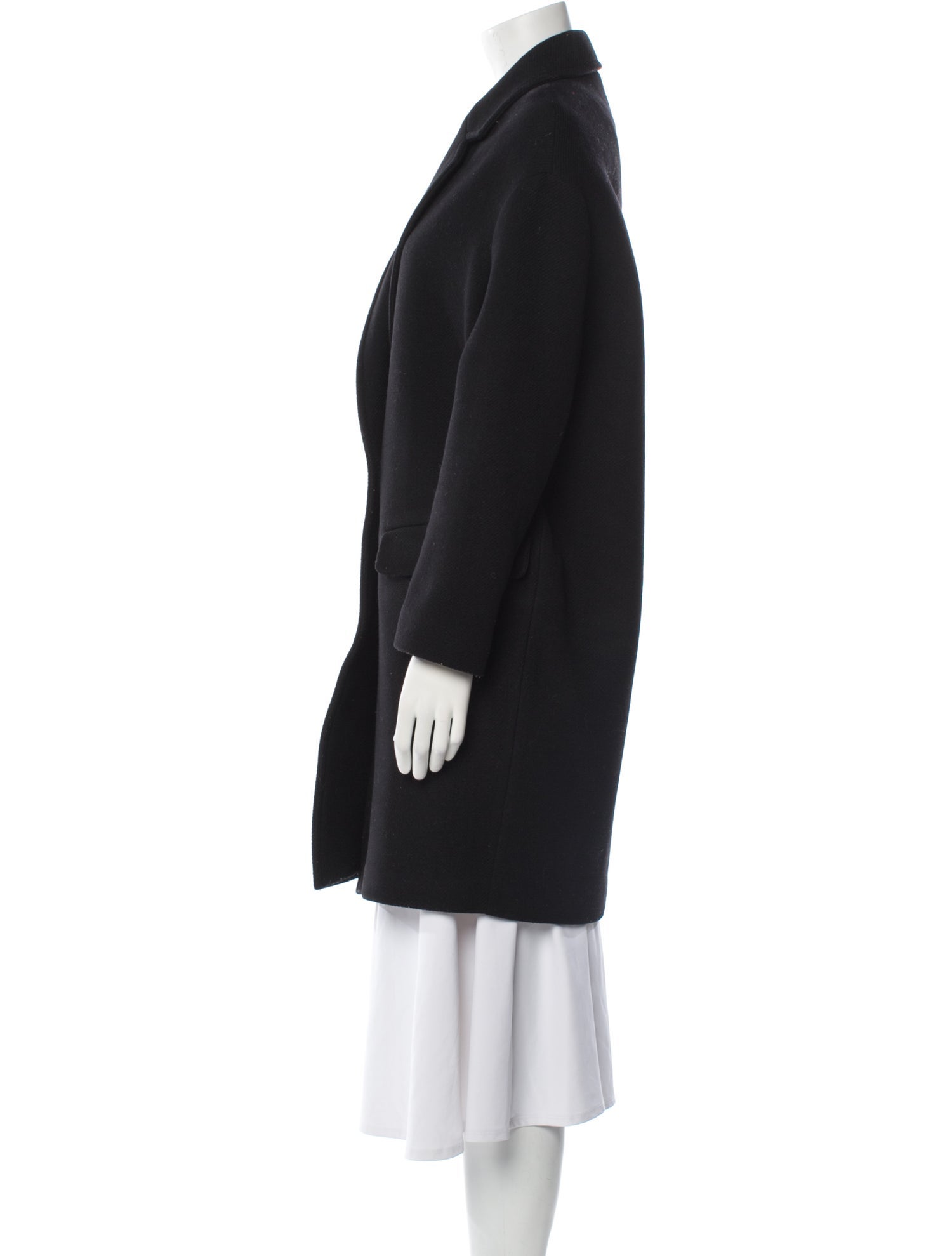 AllSaints Wool Peacoat