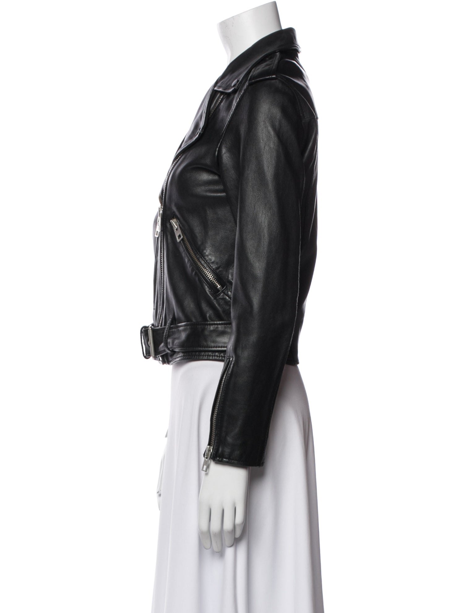 AllSaints Leather Biker Jacket