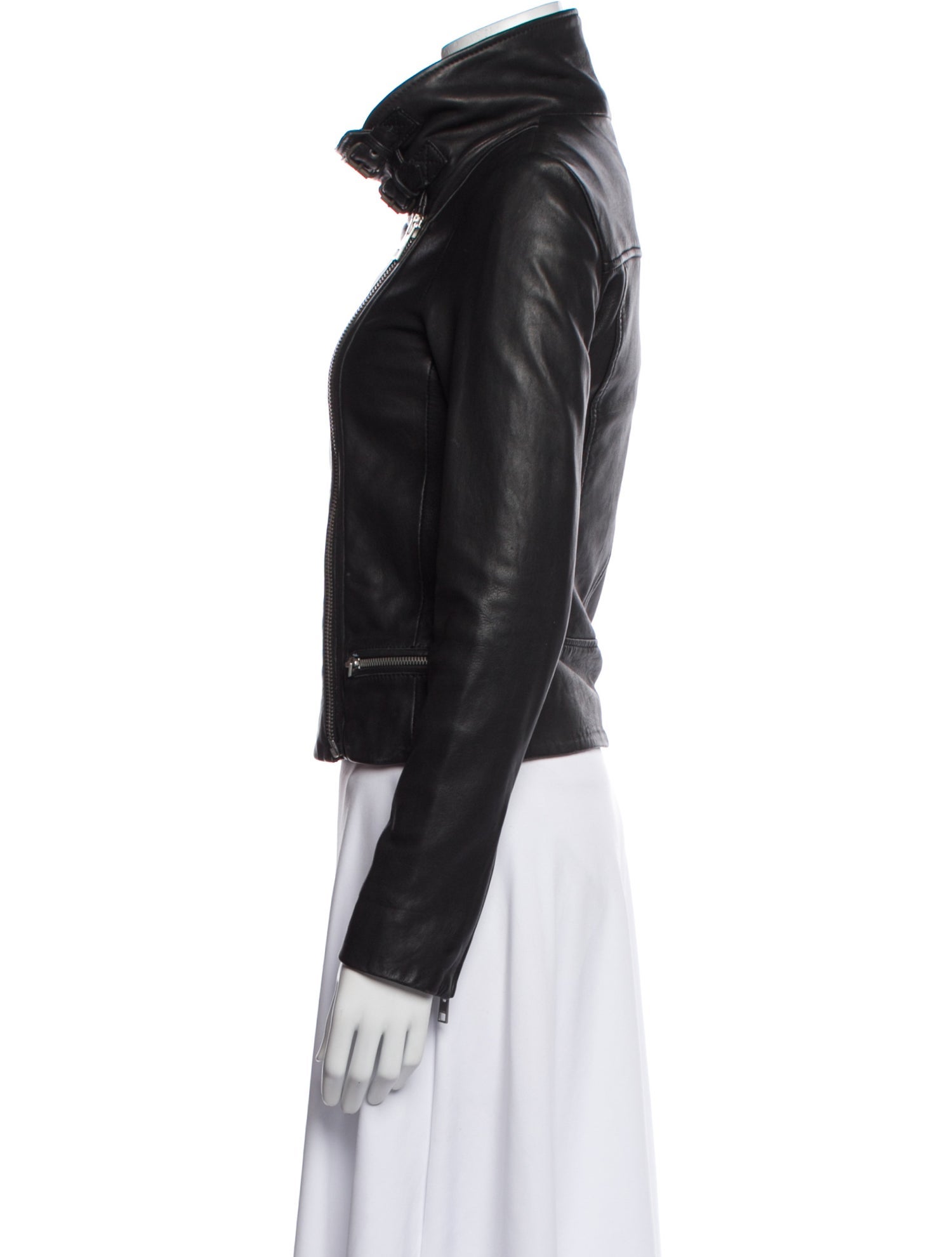 AllSaints Leather Biker Jacket