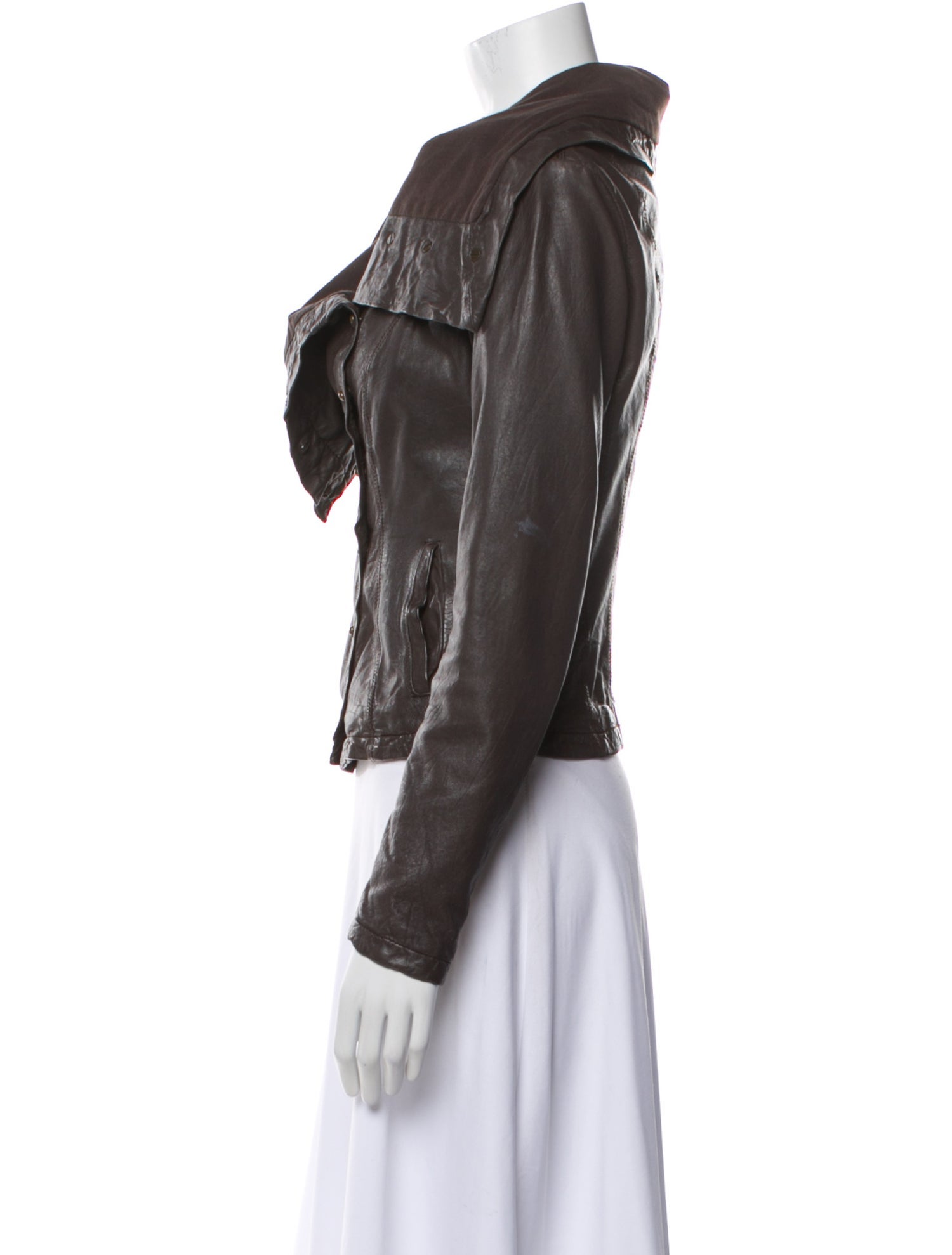 AllSaints Leather Biker Jacket