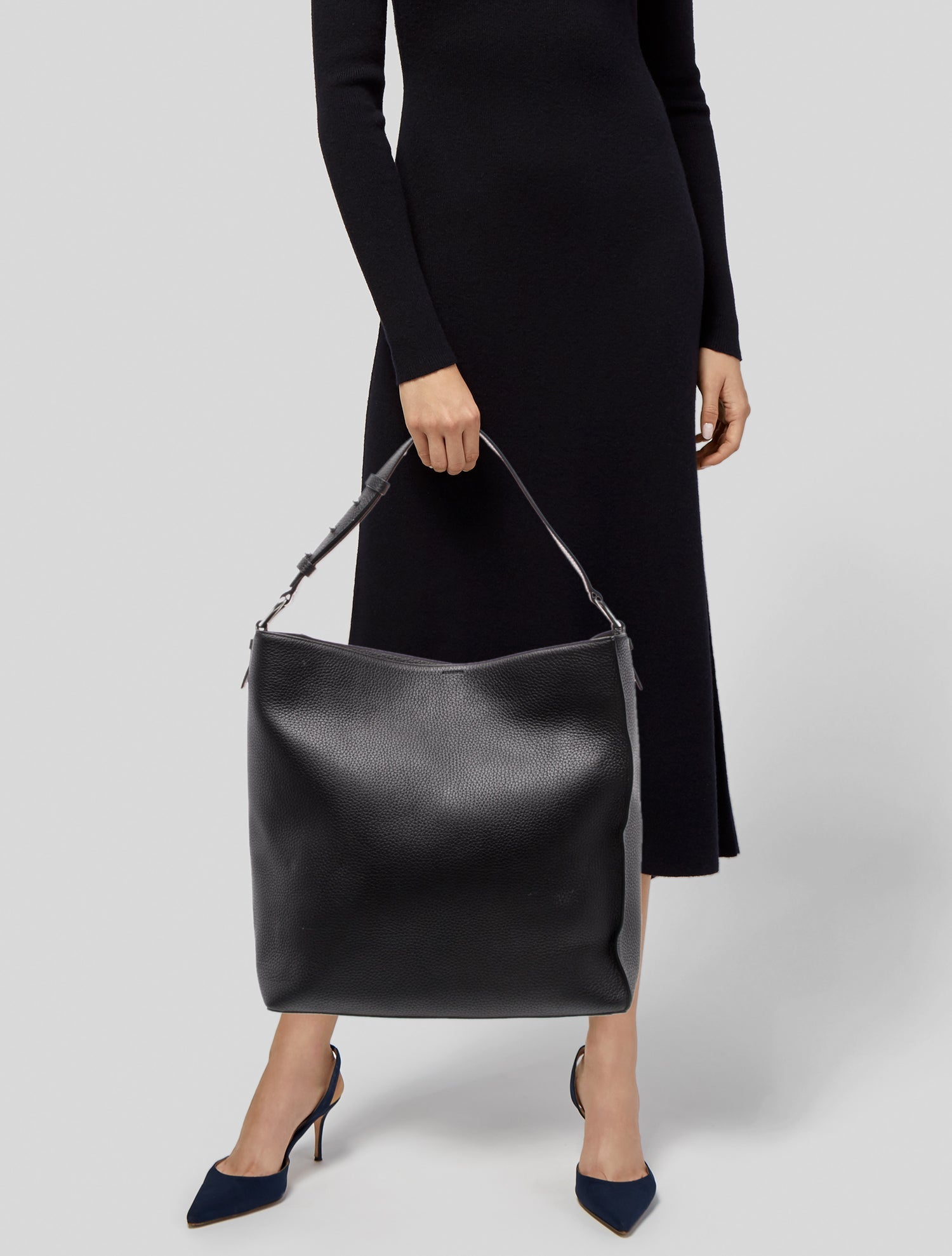 AllSaints Leather Hobo