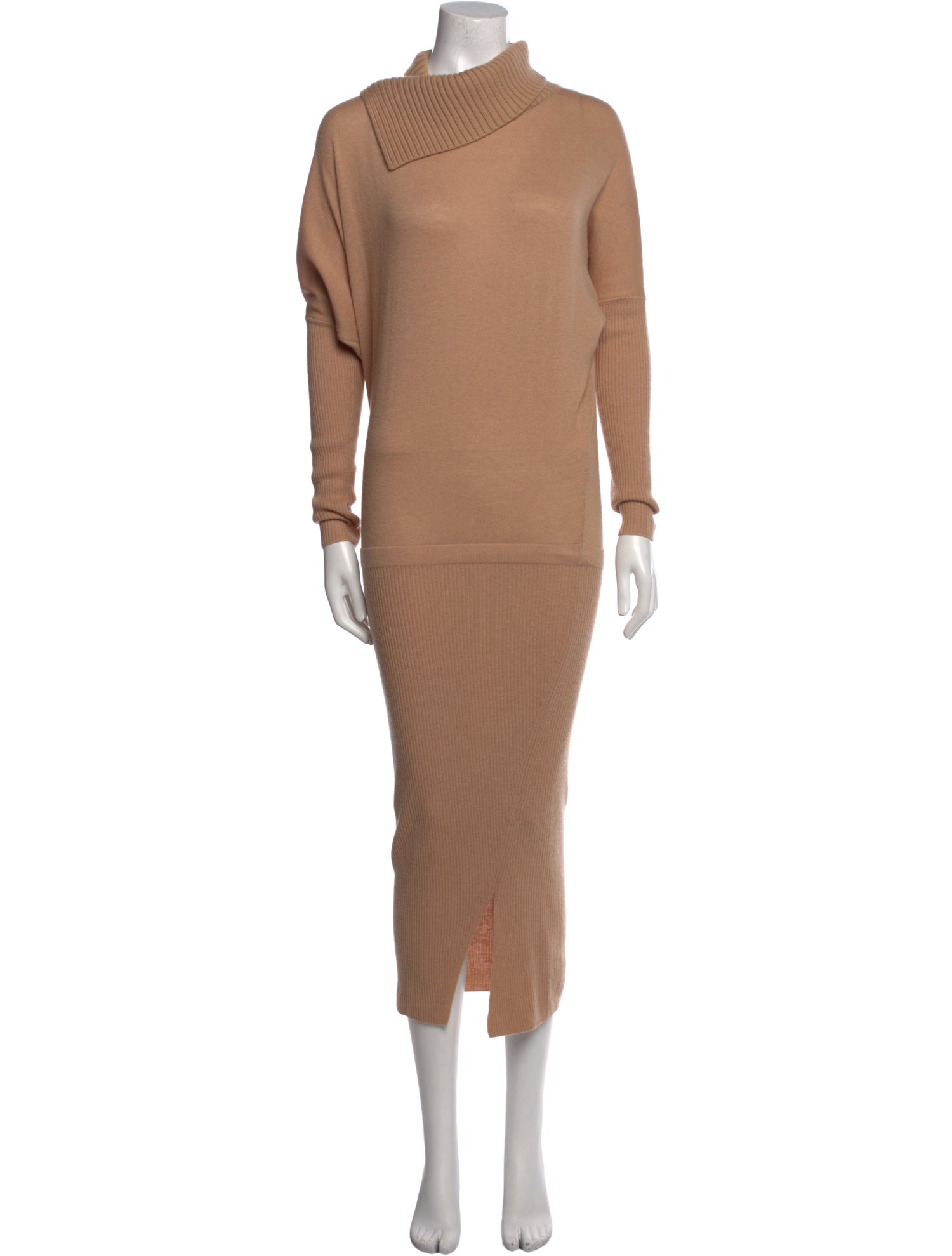 AllSaints Wool Long Dress