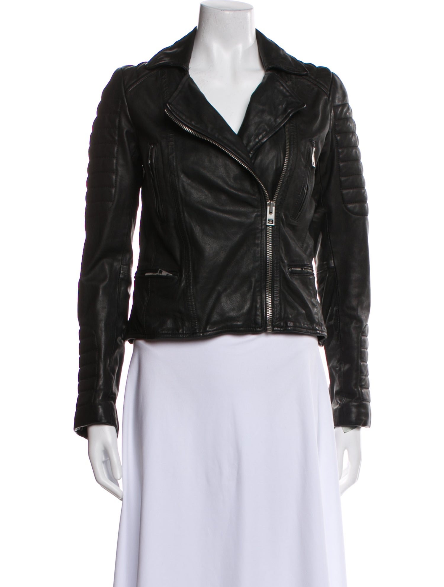 AllSaints Leather Biker Jacket