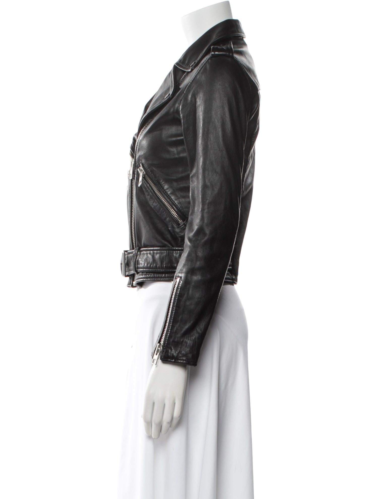 AllSaints Leather Biker Jacket