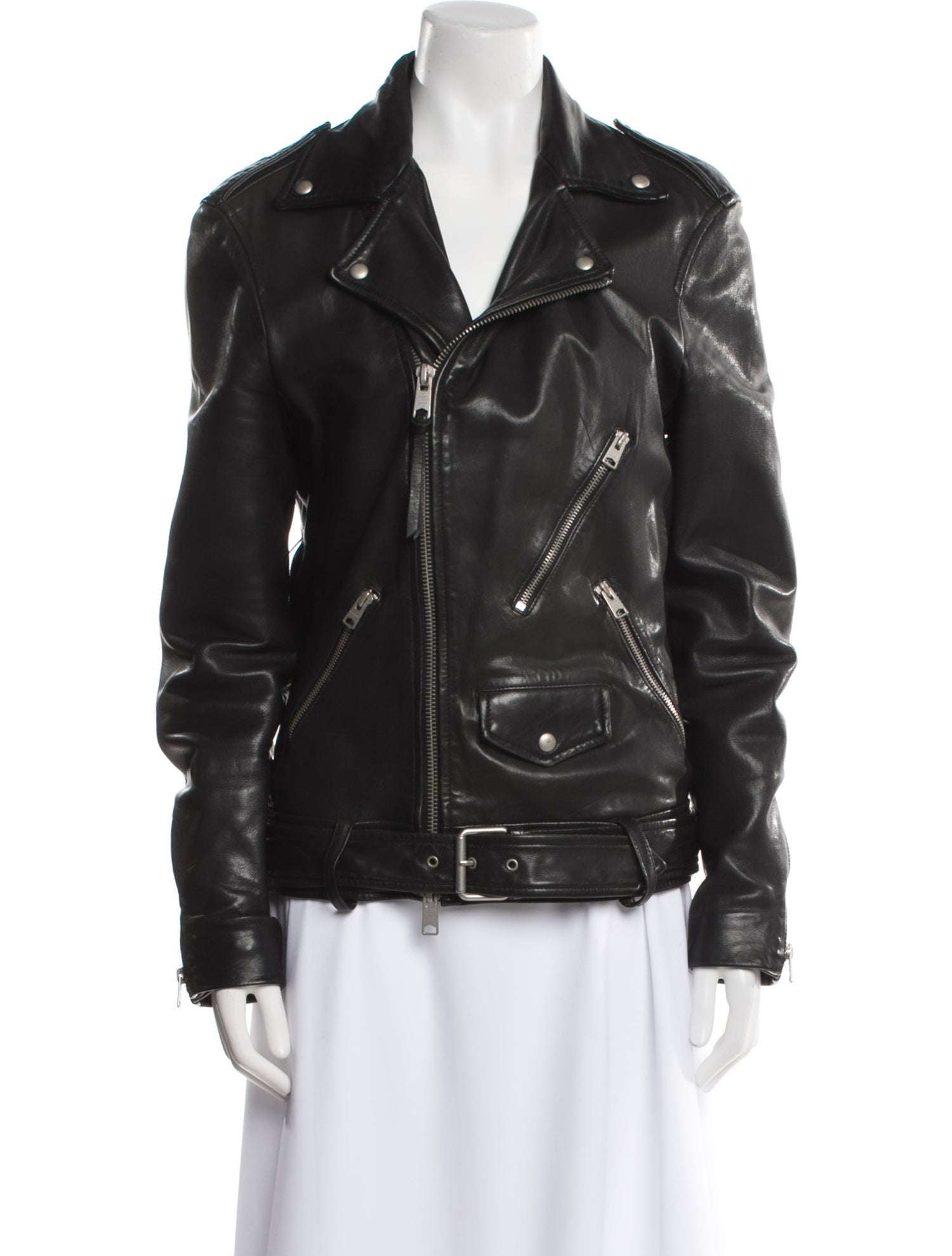 AllSaints Leather Biker Jacket