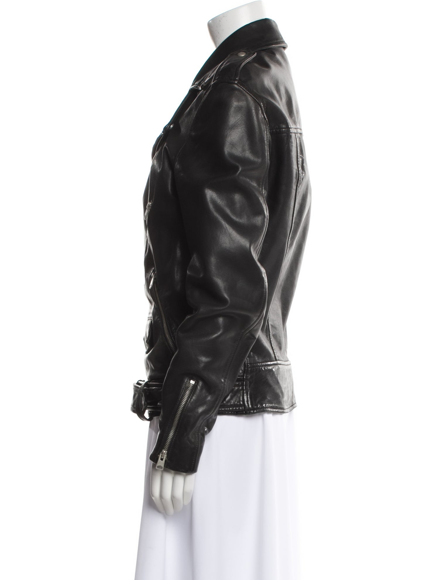 AllSaints Leather Biker Jacket