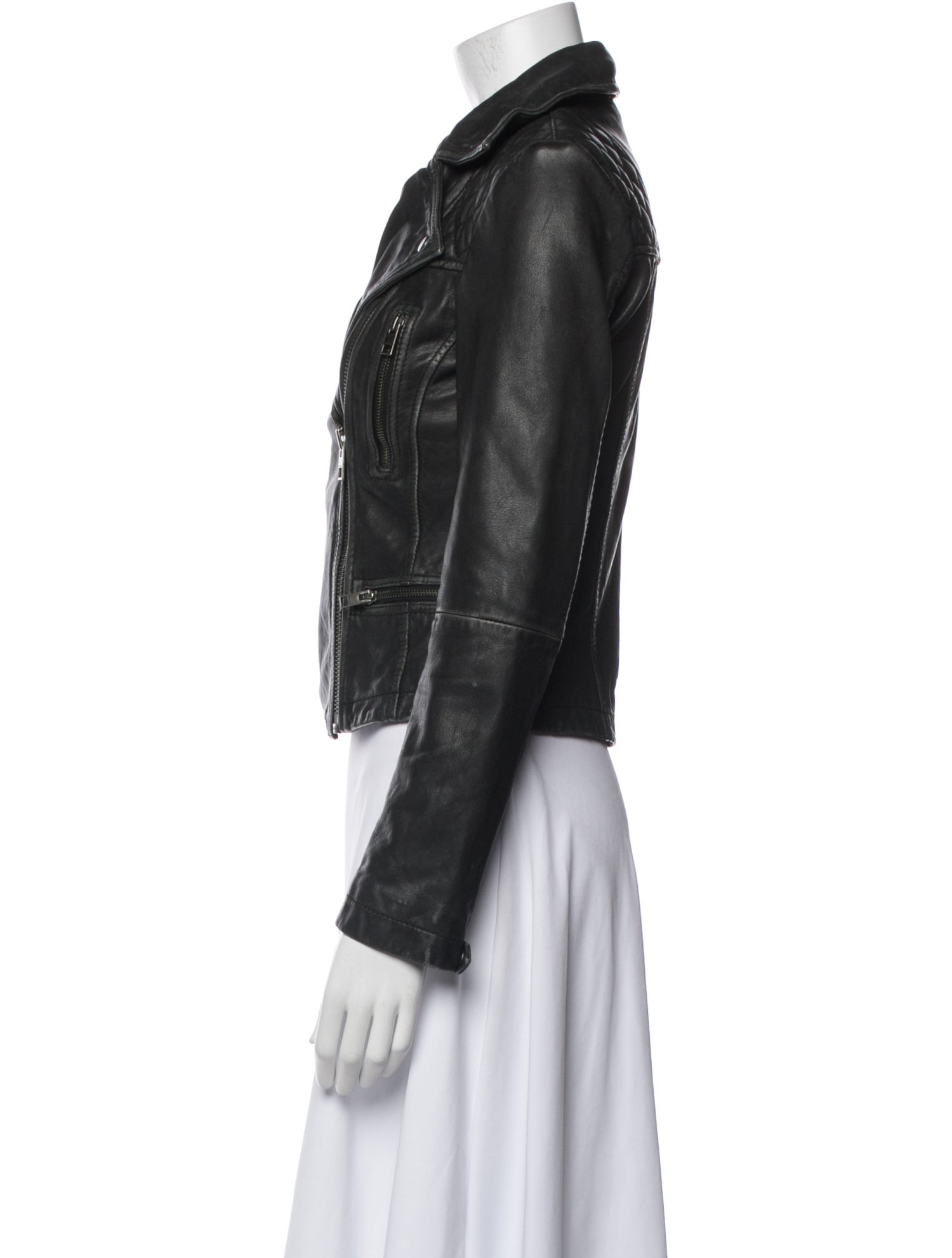 AllSaints Leather Biker Jacket