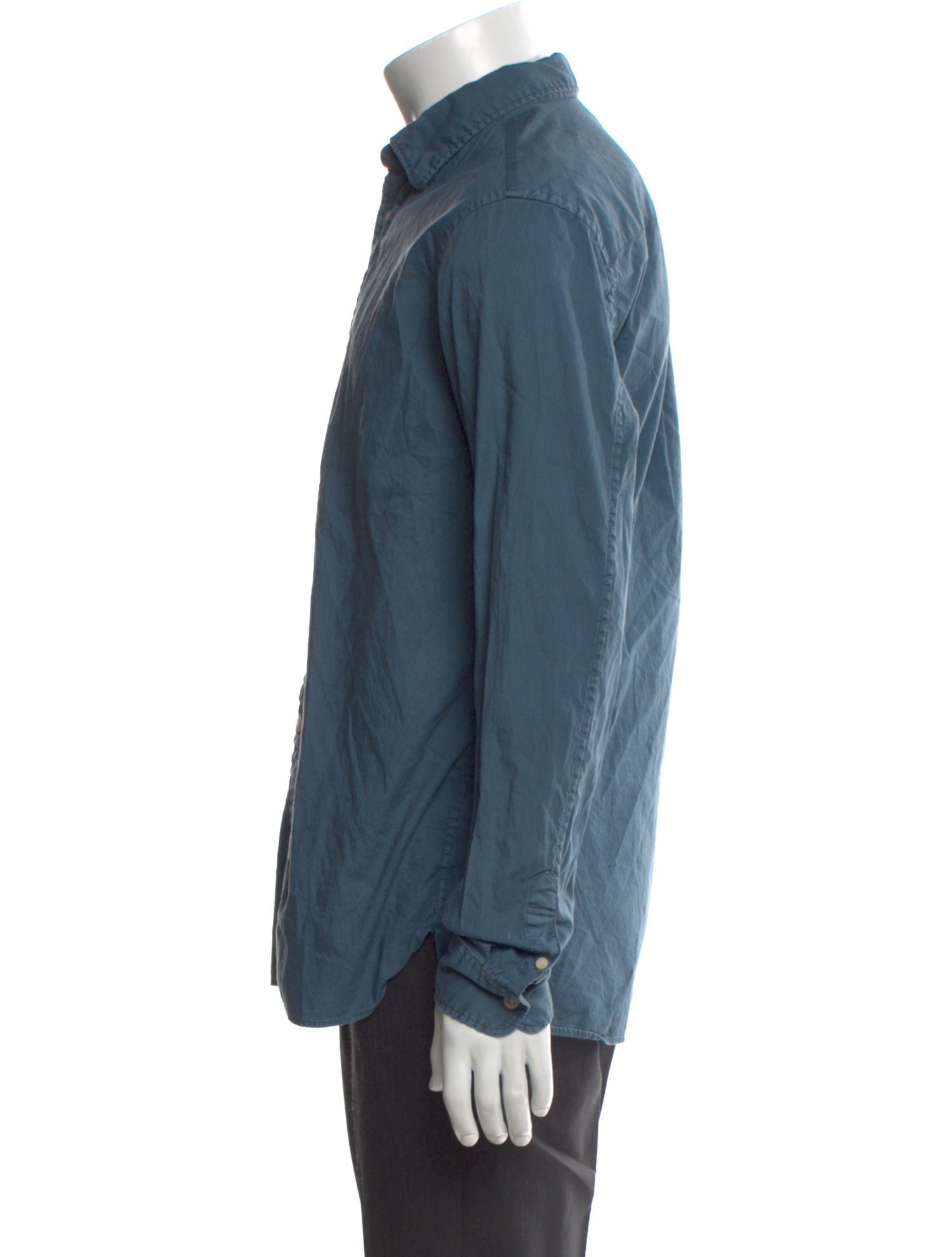 AllSaints Long Sleeve Denim Shirt