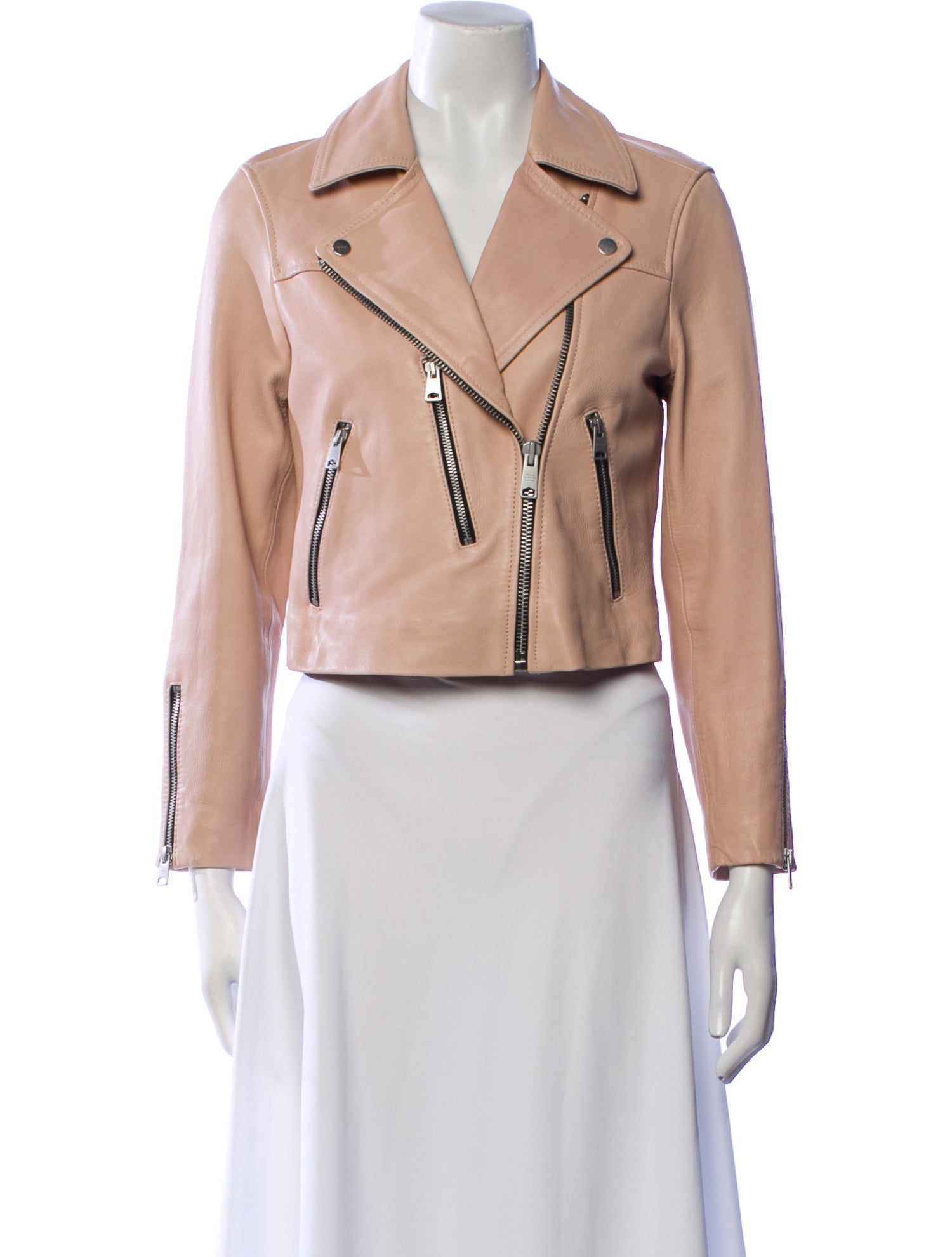 AllSaints Leather Biker Jacket