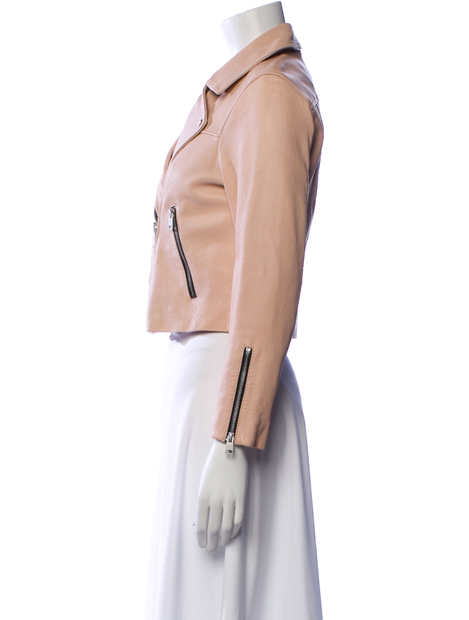 AllSaints Leather Biker Jacket