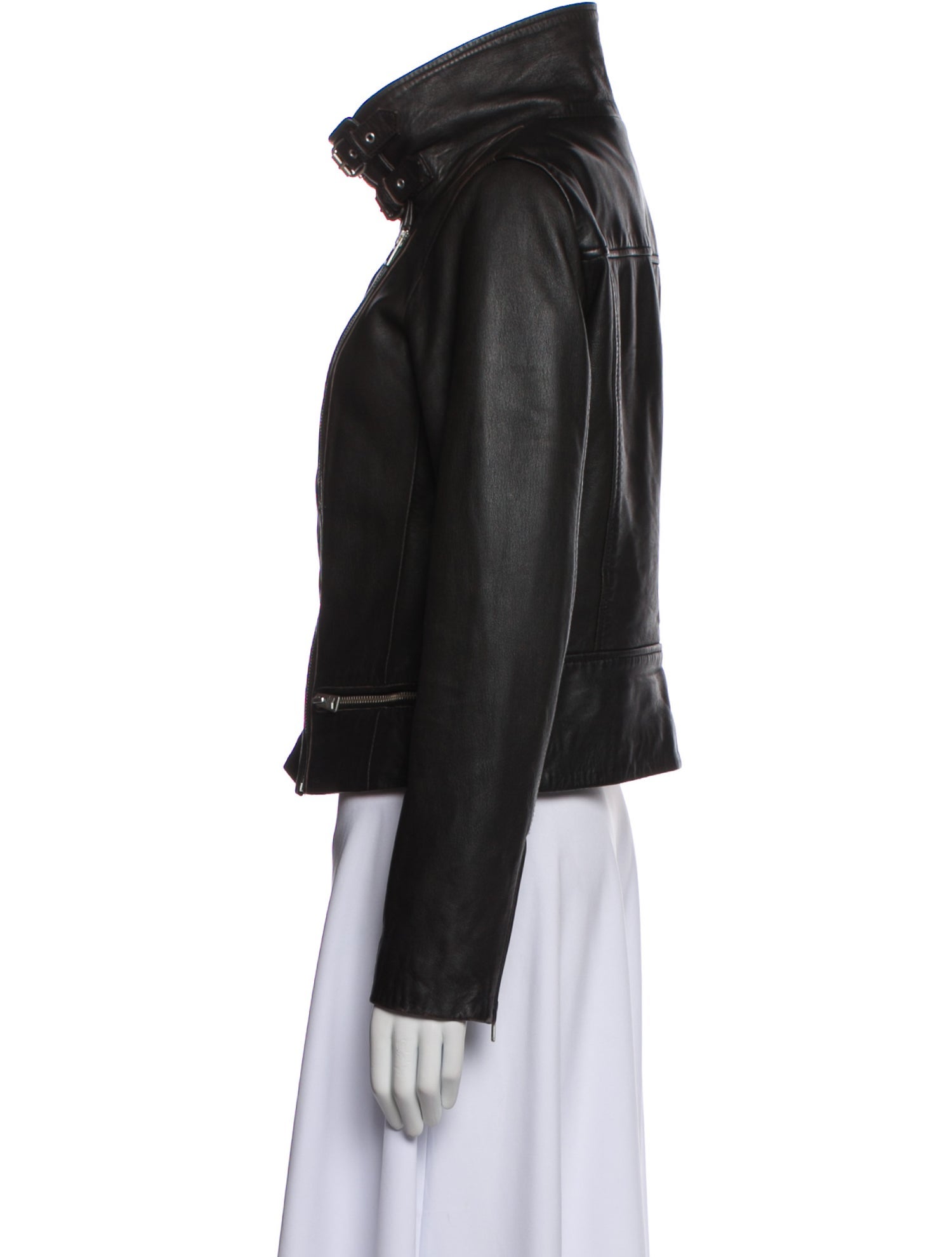 AllSaints Leather Biker Jacket