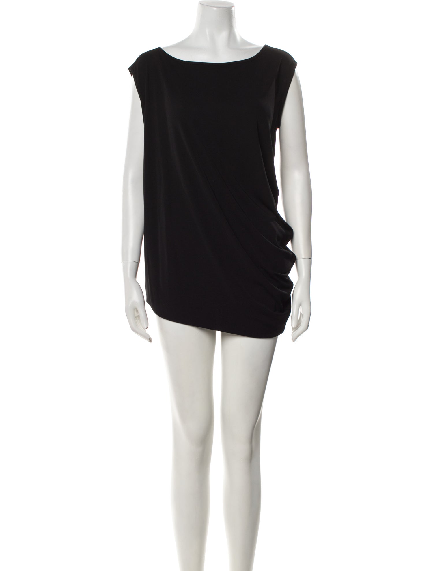 AllSaints Bateau Neckline Mini Dress