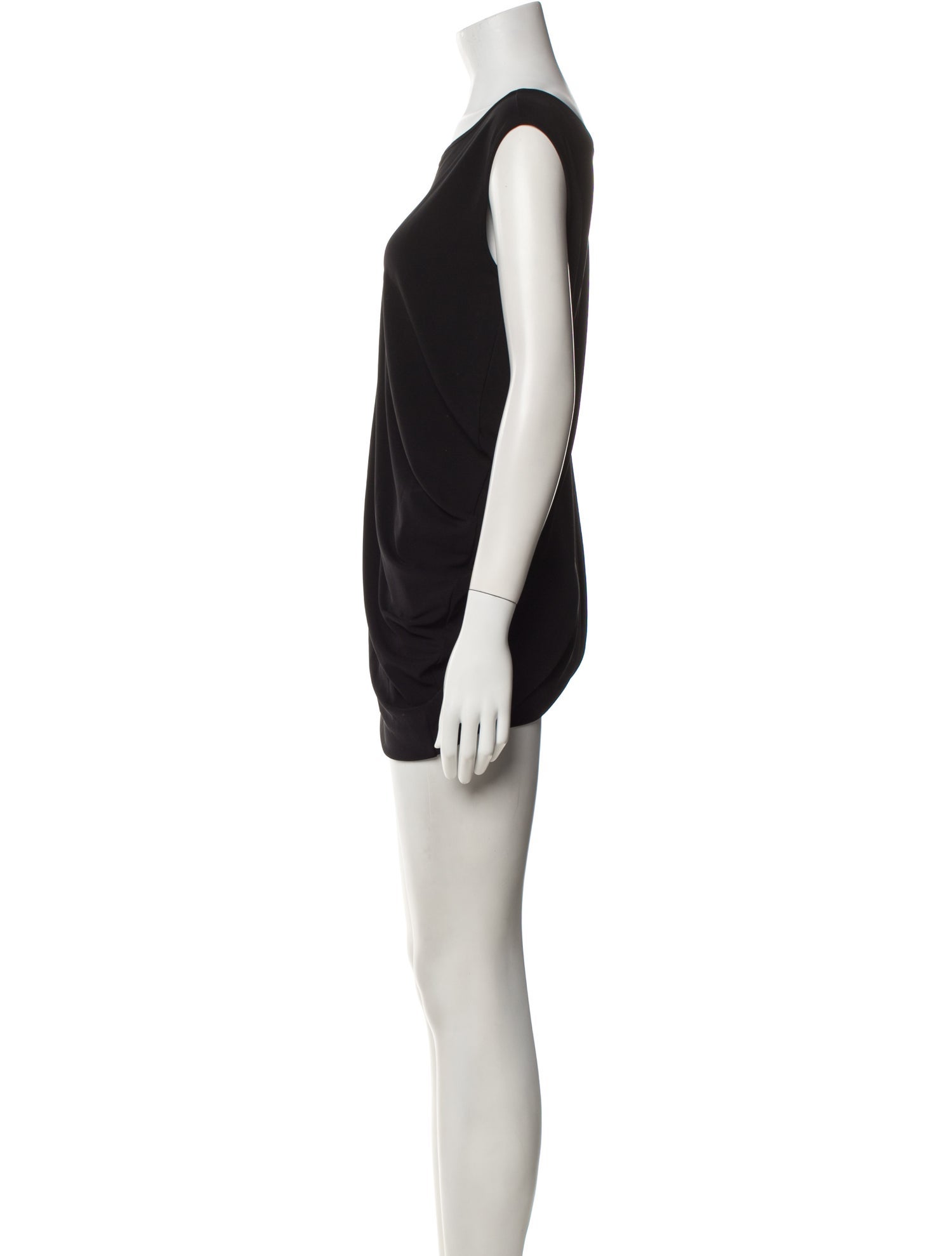 AllSaints Bateau Neckline Mini Dress