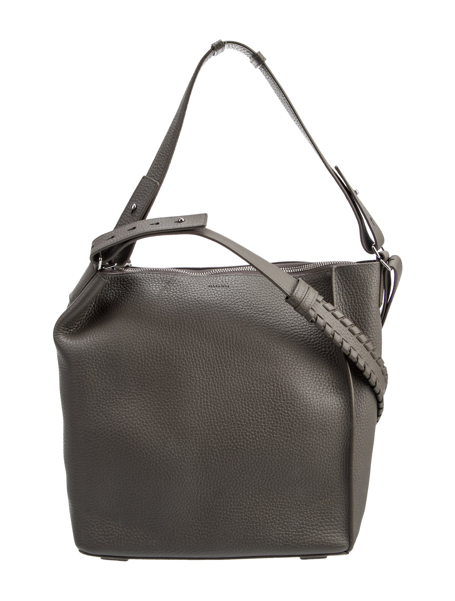 AllSaints Leather Bucket Bag