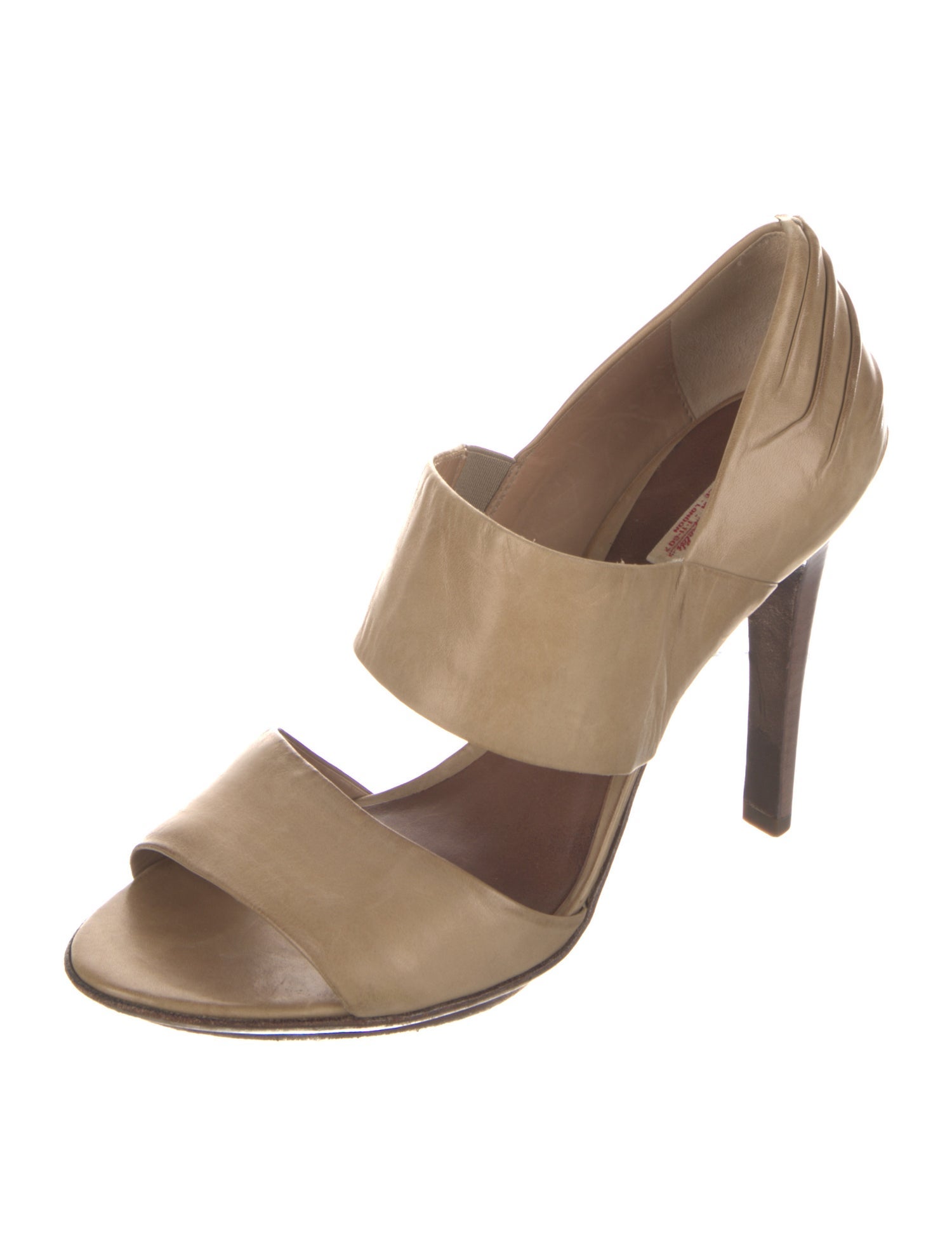 AllSaints Leather Slingback Sandals