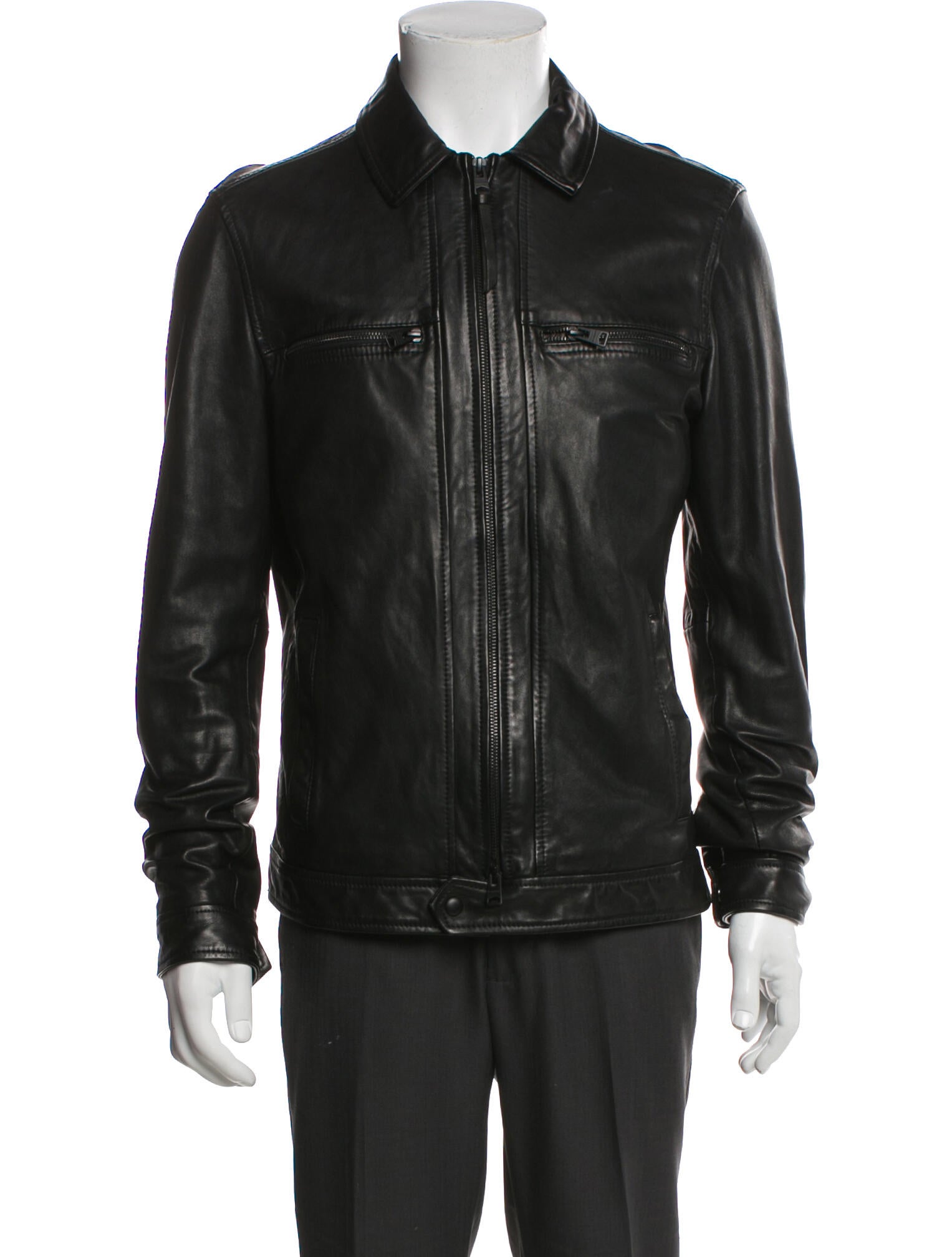 AllSaints Leather Moto Jacket