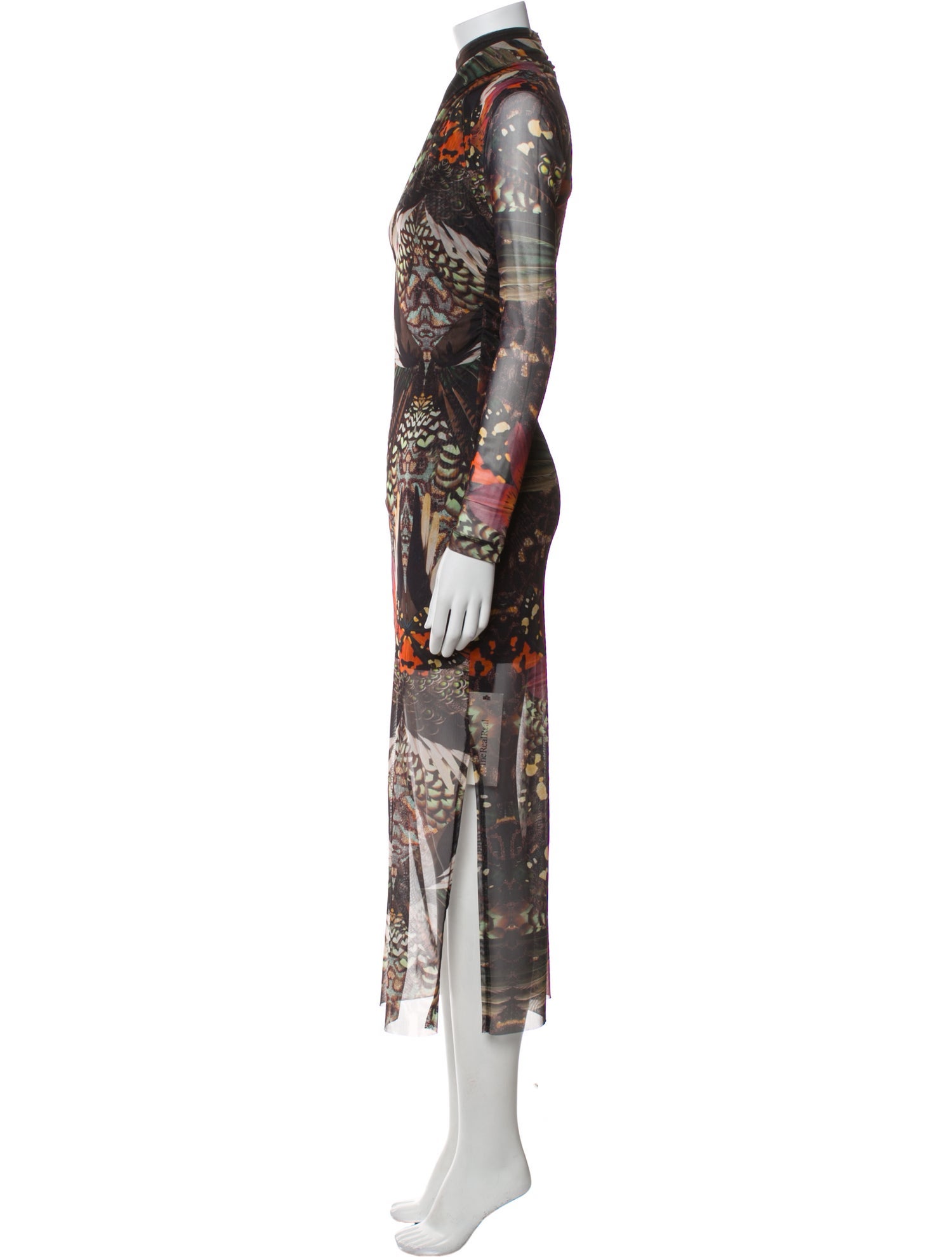 AllSaints Paisley Print Long Dress