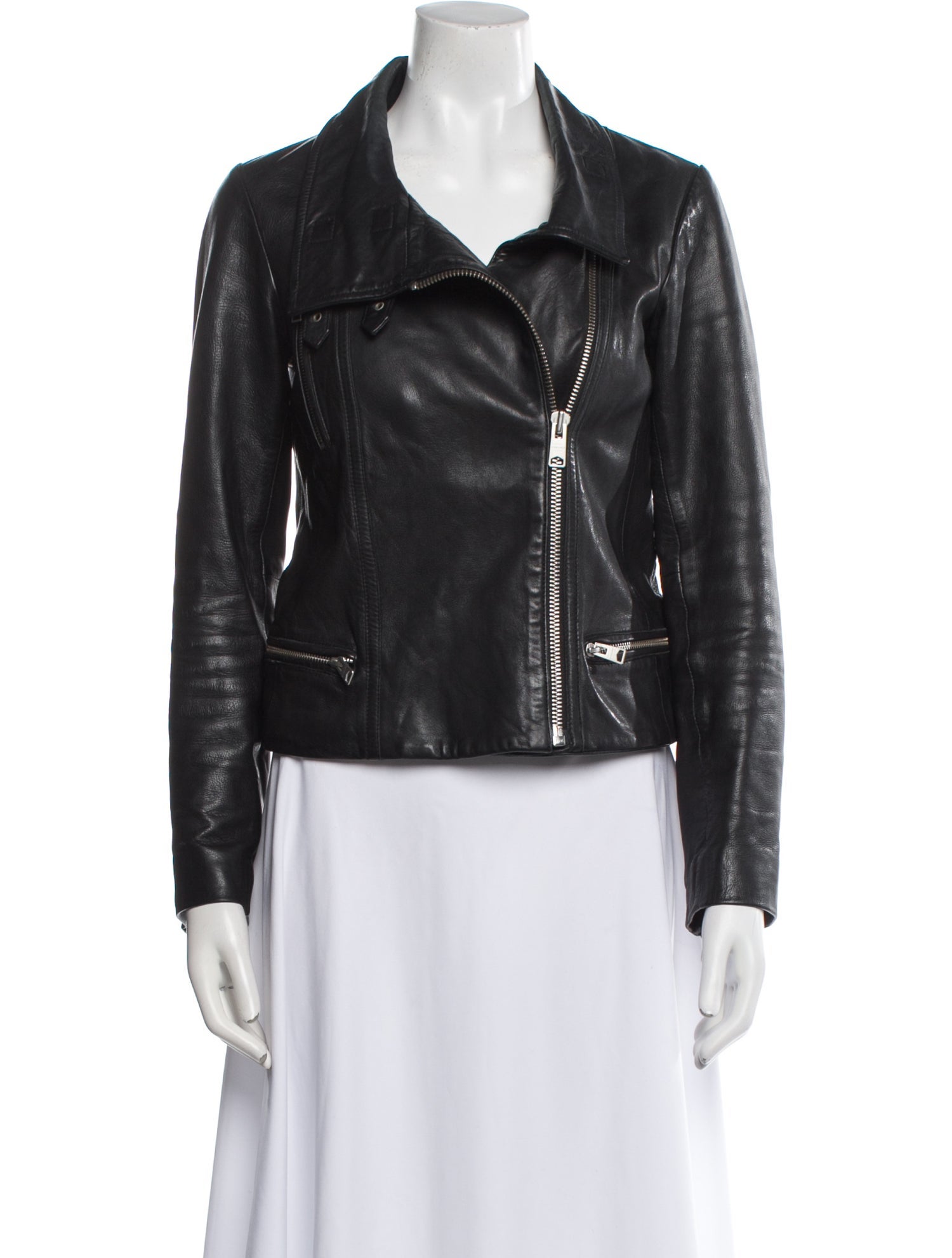AllSaints Leather Biker Jacket