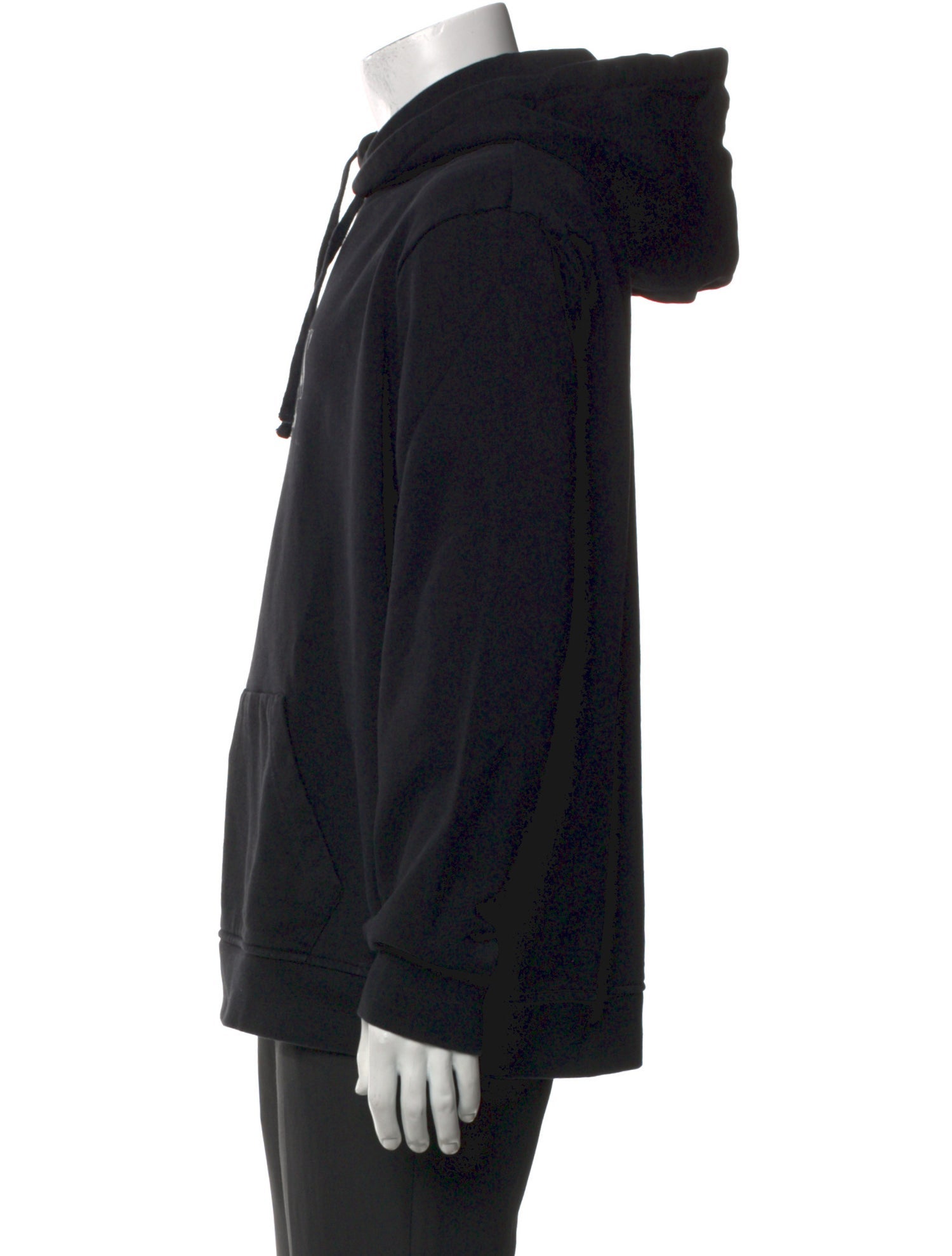 AllSaints Graphic Print Crew Neck Hoodie