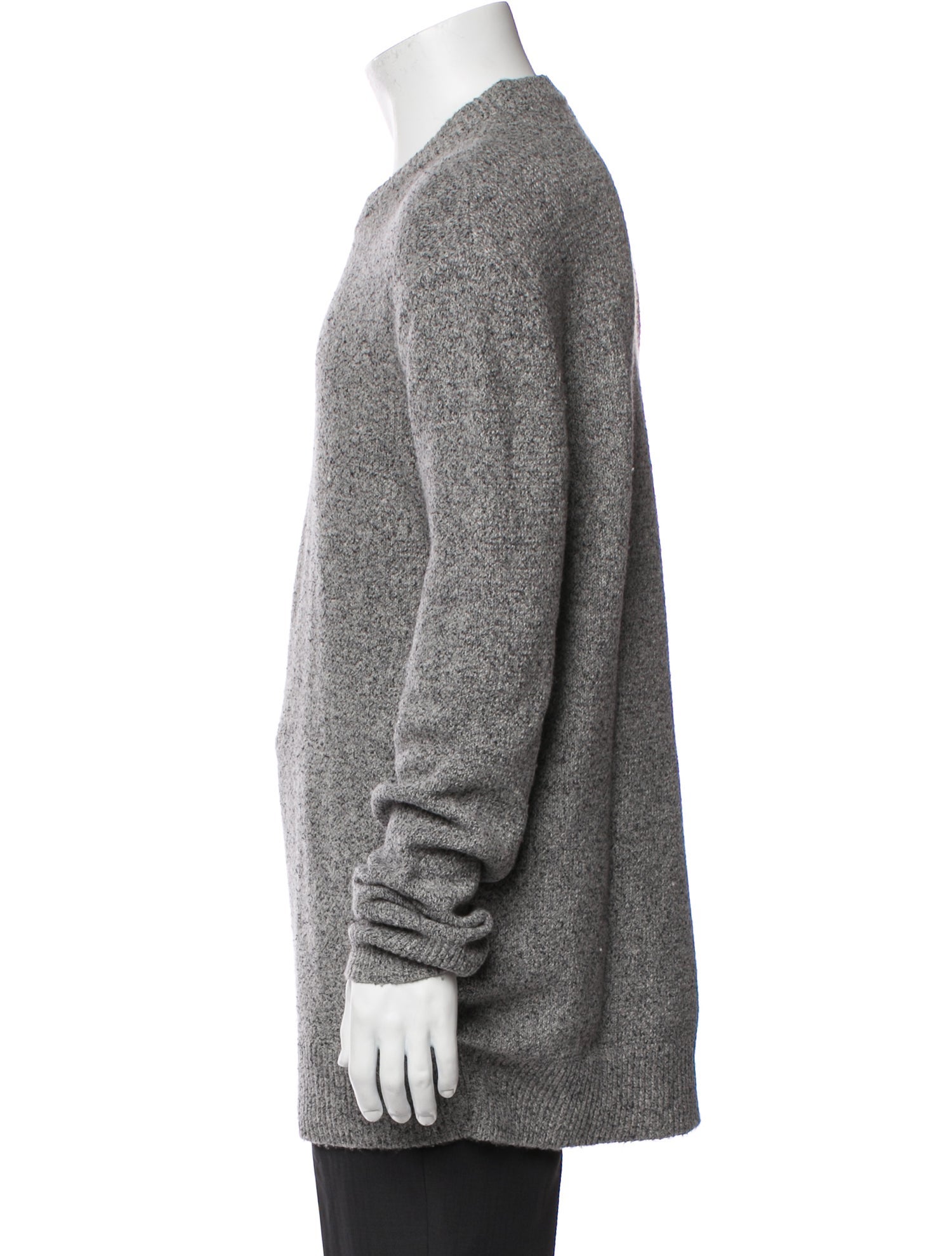 AllSaints Crew Neck Long Sleeve Pullover