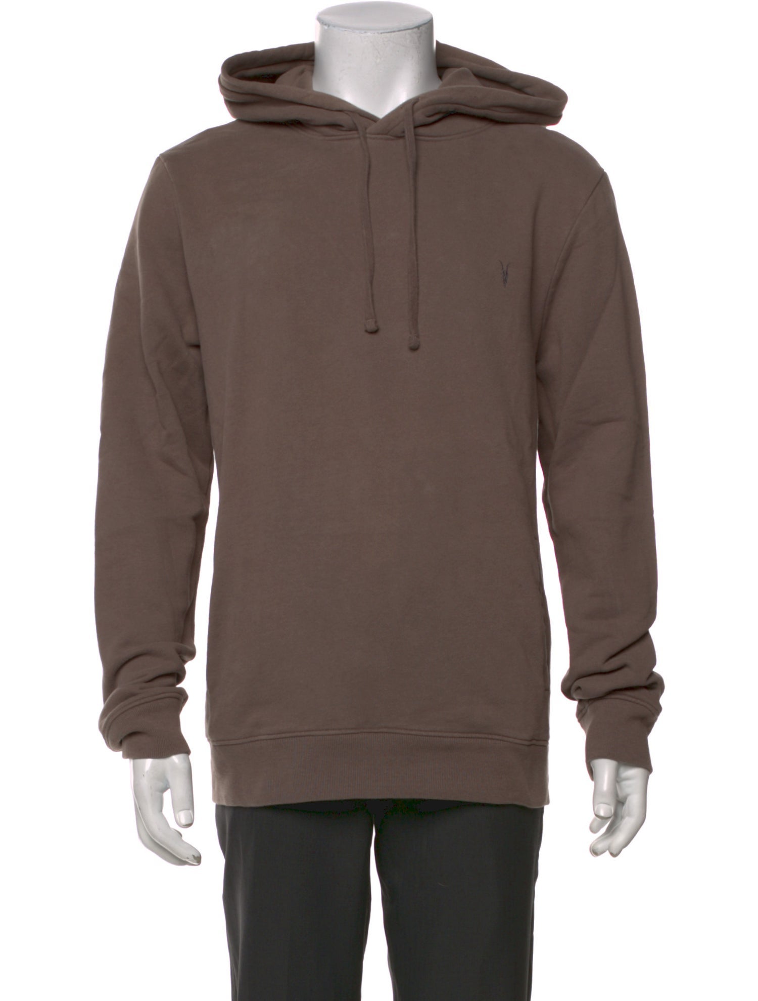 AllSaints Crew Neck Long Sleeve Hoodie