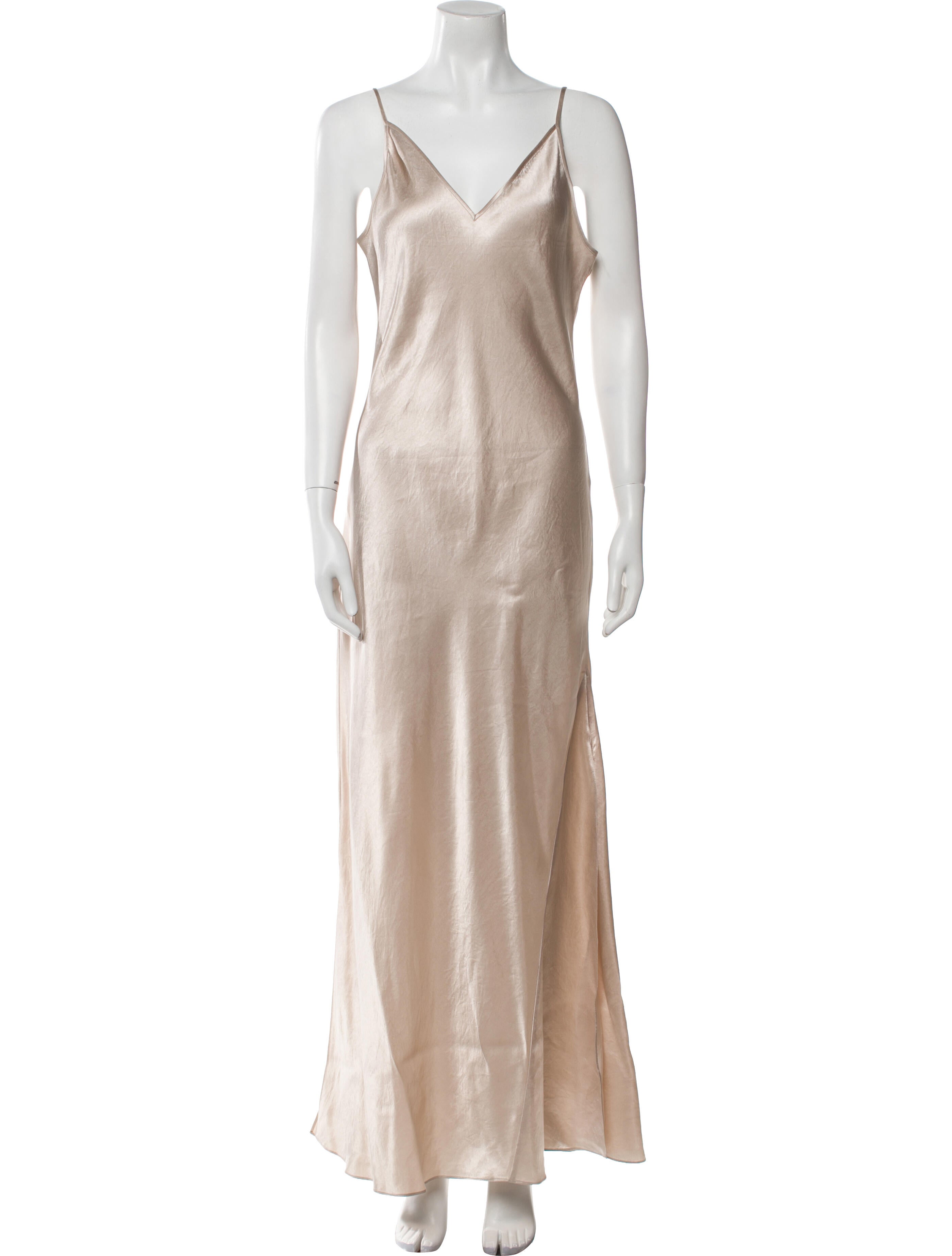 AllSaints V-Neck Long Dress