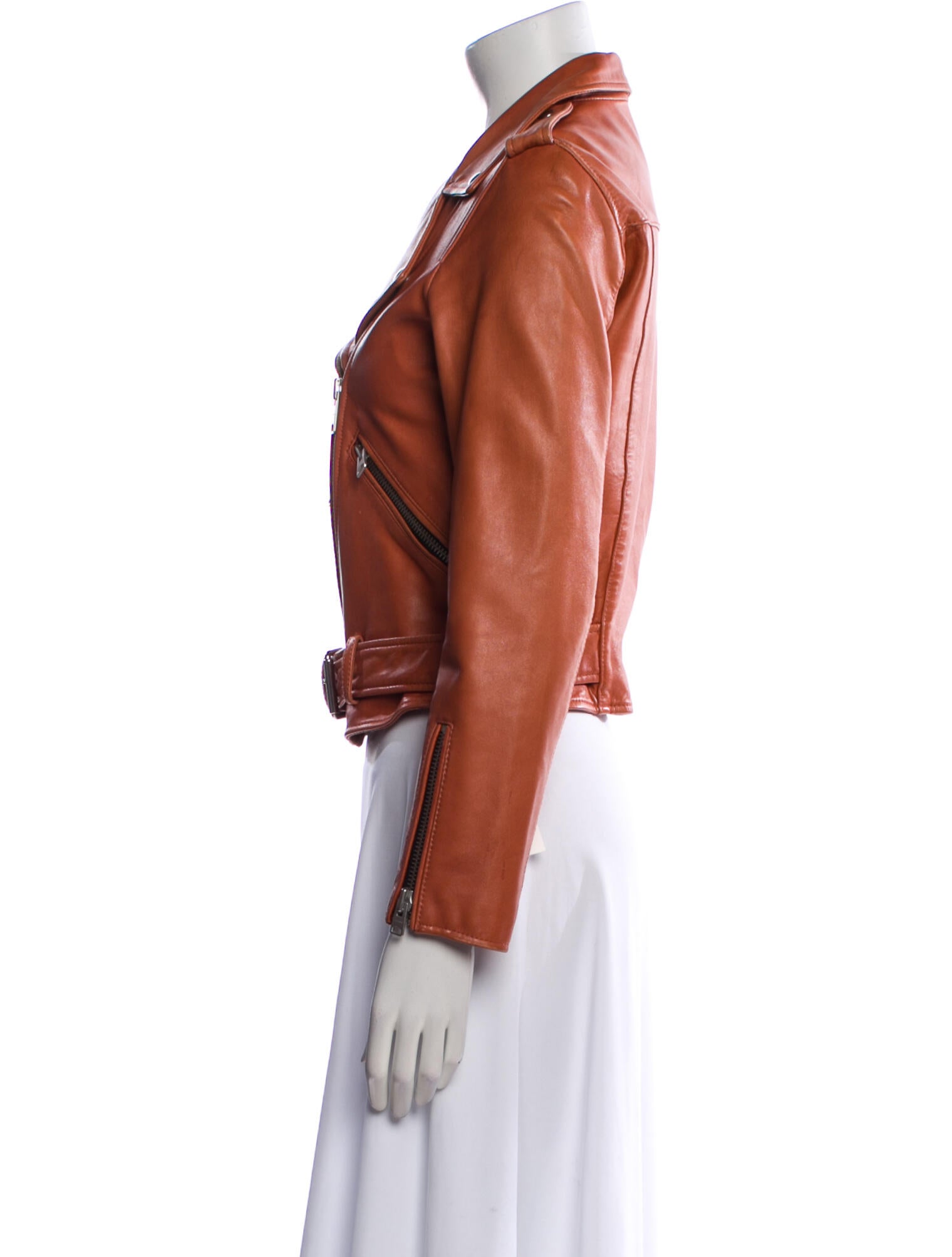 AllSaints Leather Biker Jacket